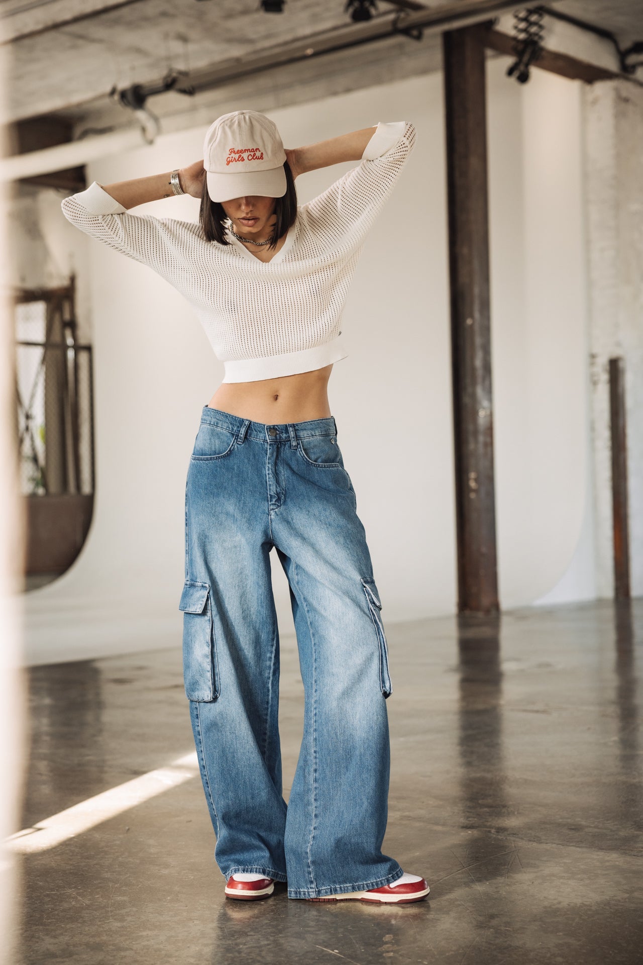 Athletic Shoes Jeans Freeman Porter Femme Soldes Freeman DAPHNE S