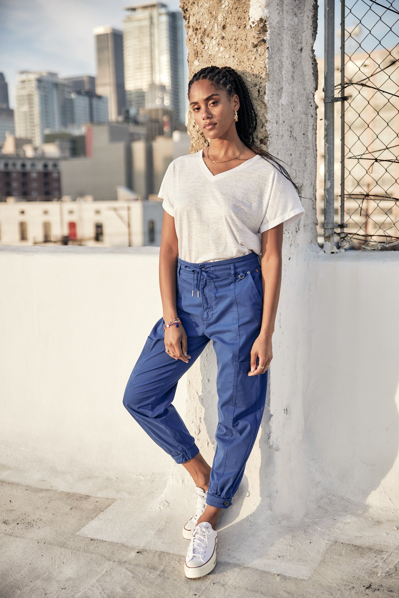 Pantalon cargo Frau Moana Otway surf the web | Freeman T. Porter