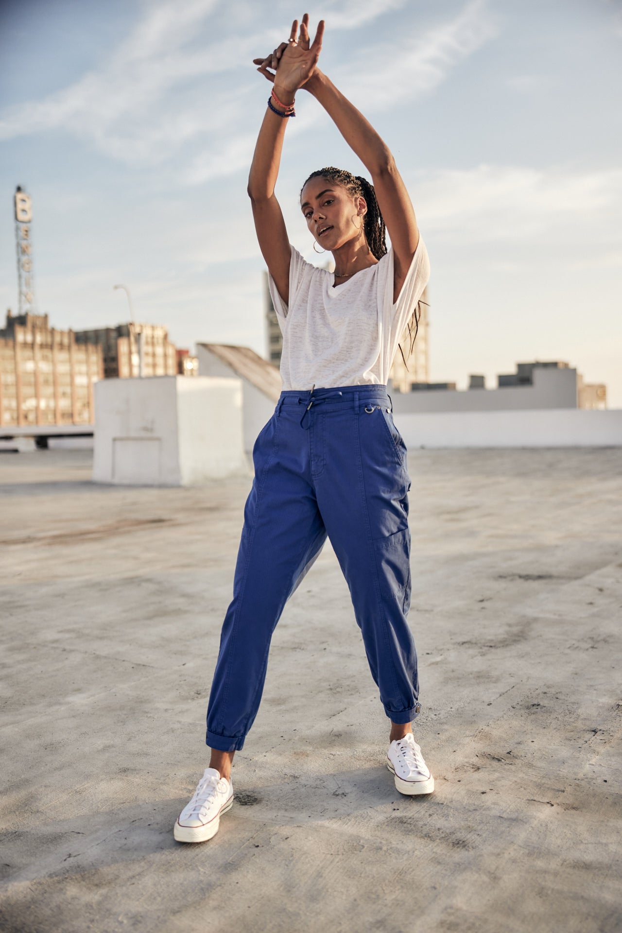 Pantalon cargo Frau Moana Otway surf the web | Freeman T. Porter