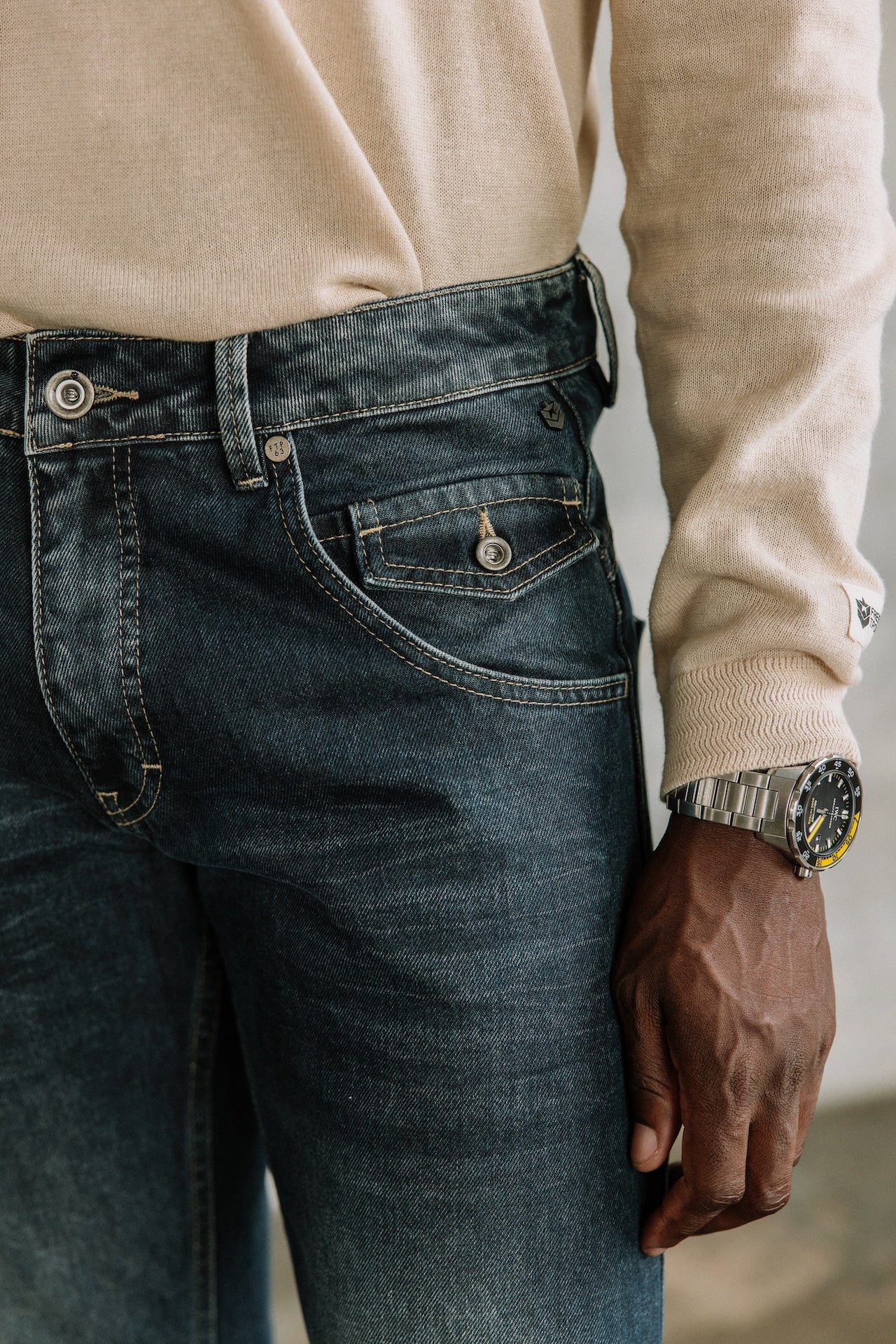 Vaqueros rectos Hombres Eddy befton | Freeman T. Porter