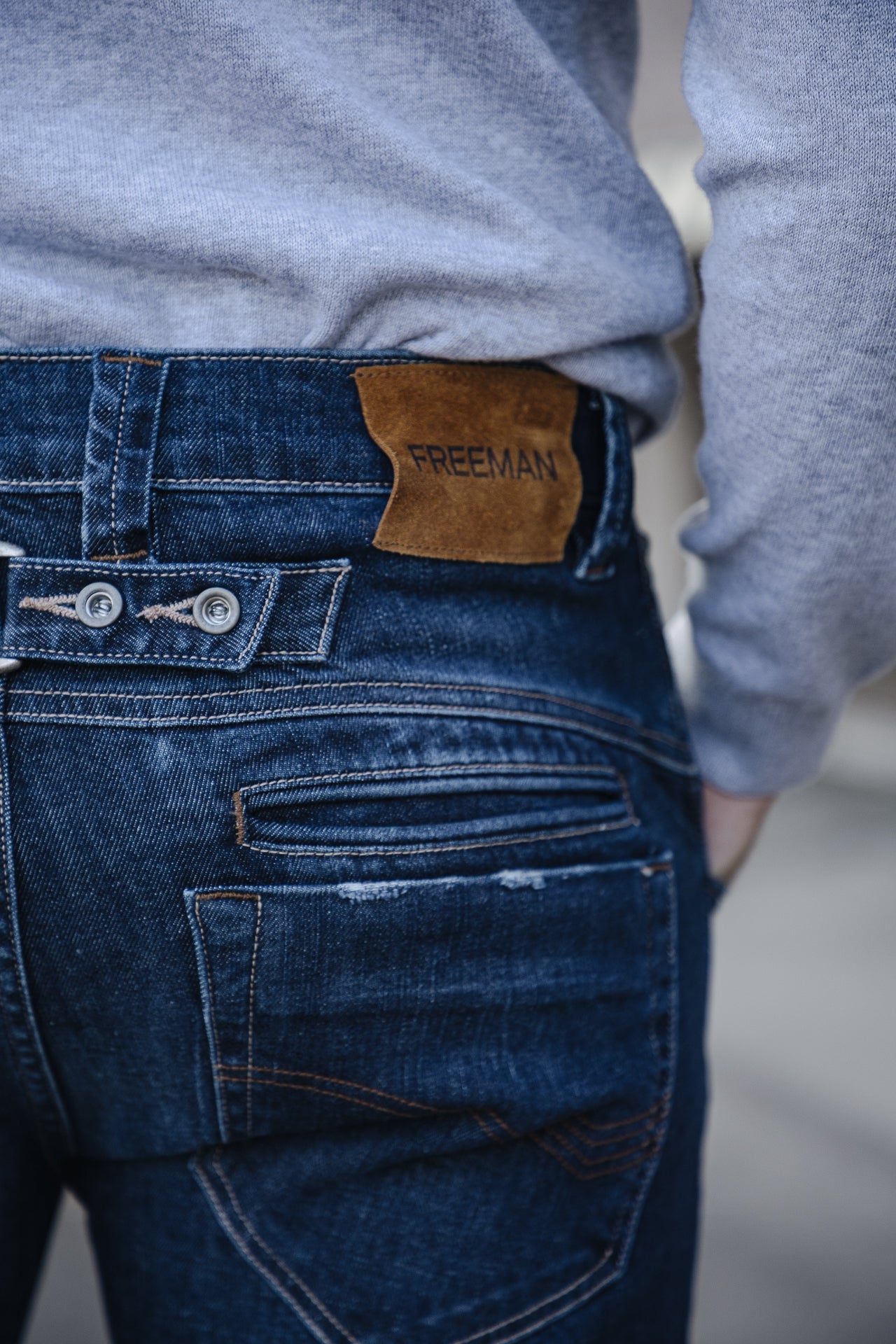 Jeans droit Unisex Eddy santacruz | Freeman T. Porter
