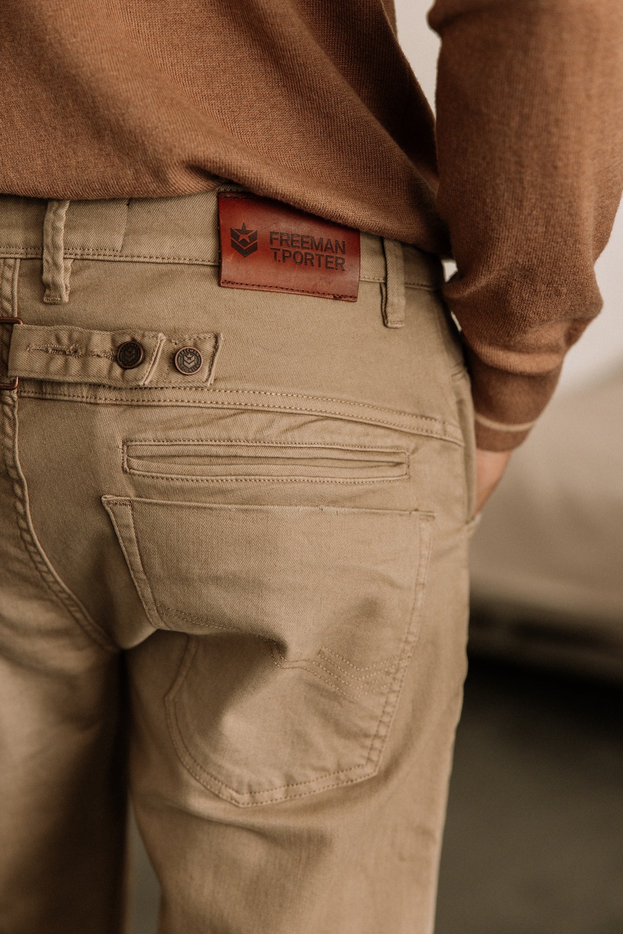 Rechte Hosen Mann Eddy Saloon kelp | Freeman T. Porter