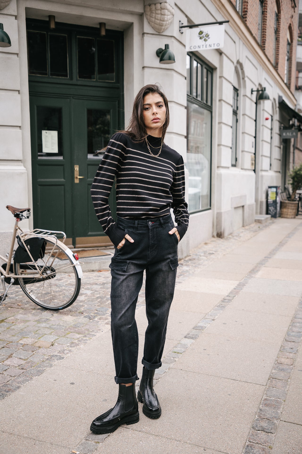 Jeans cargo Femme Olgalina bosilla | Freeman T. Porter