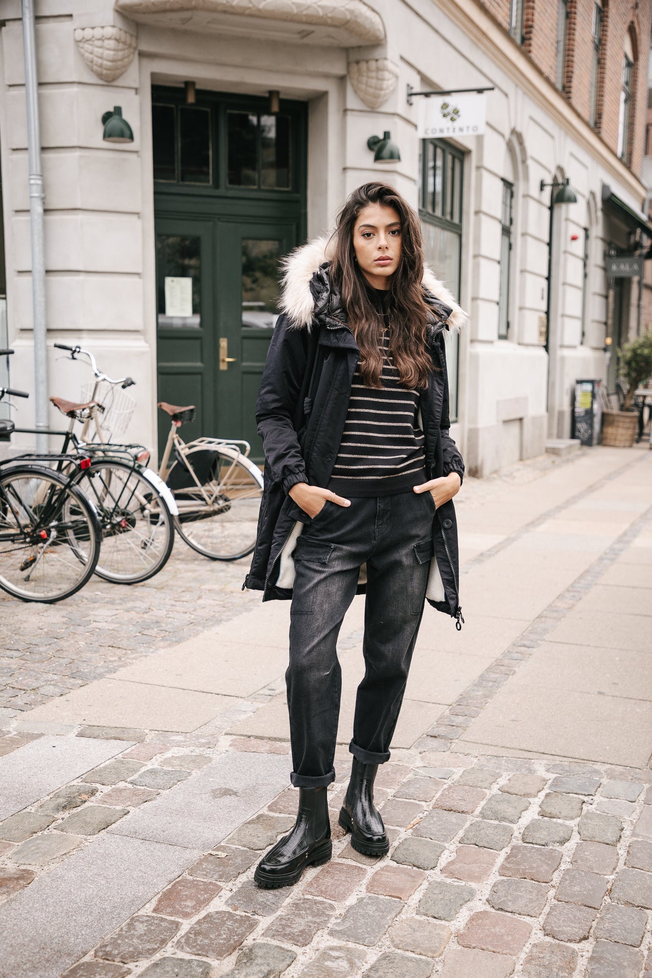 Jeans cargo Femme Olgalina bosilla | Freeman T. Porter