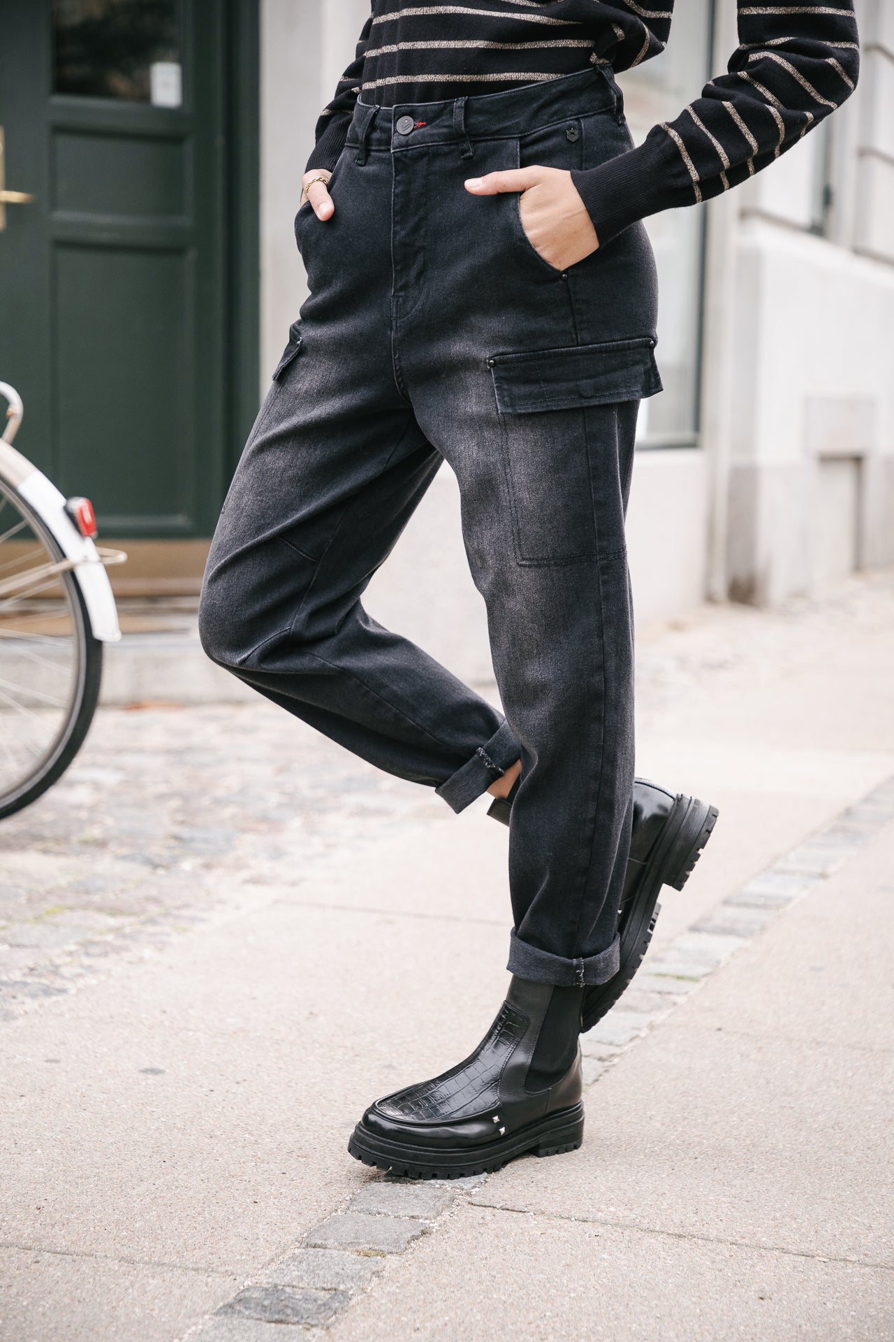 Jeans cargo Femme Olgalina bosilla | Freeman T. Porter
