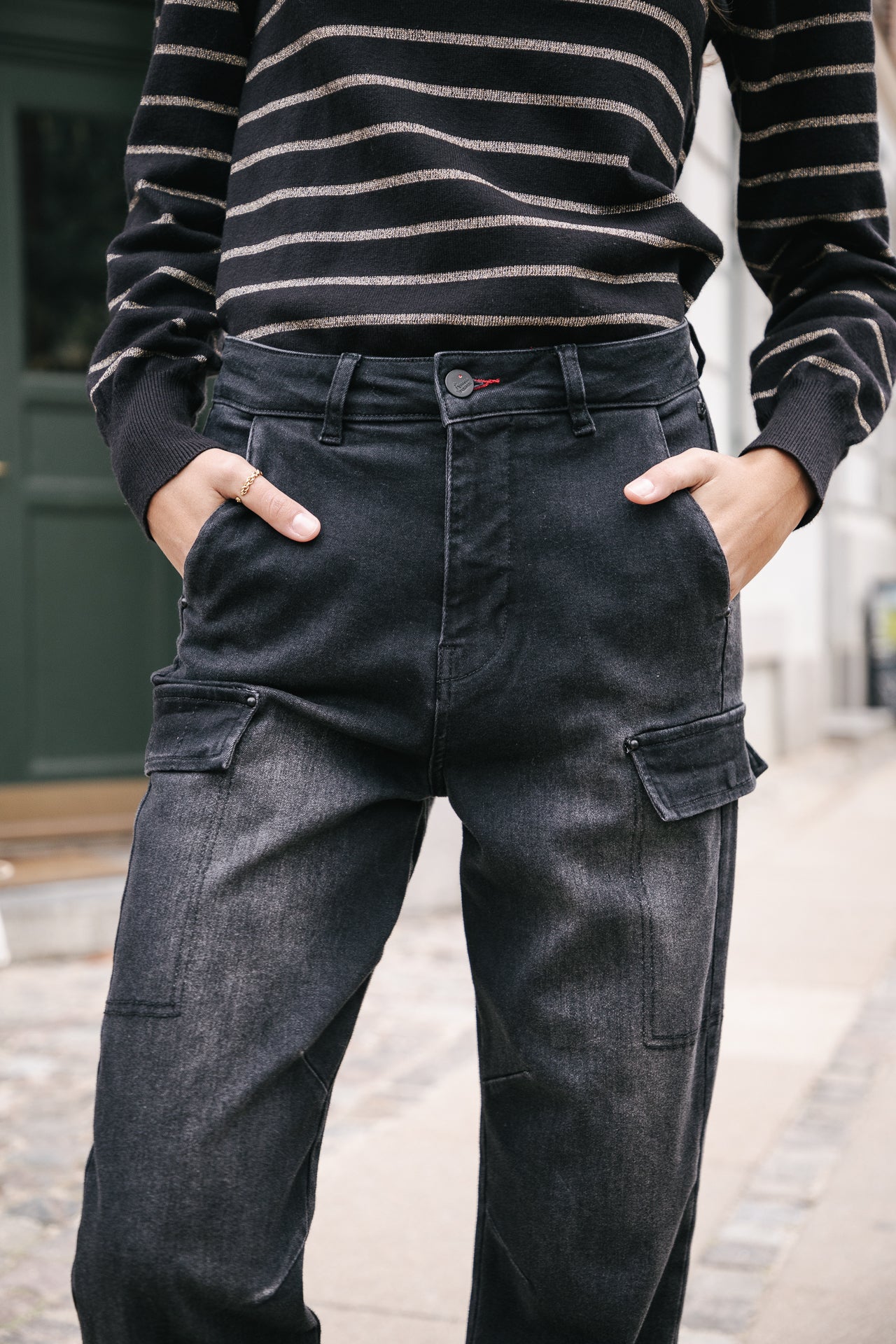 Jeans cargo Femme Olgalina bosilla | Freeman T. Porter