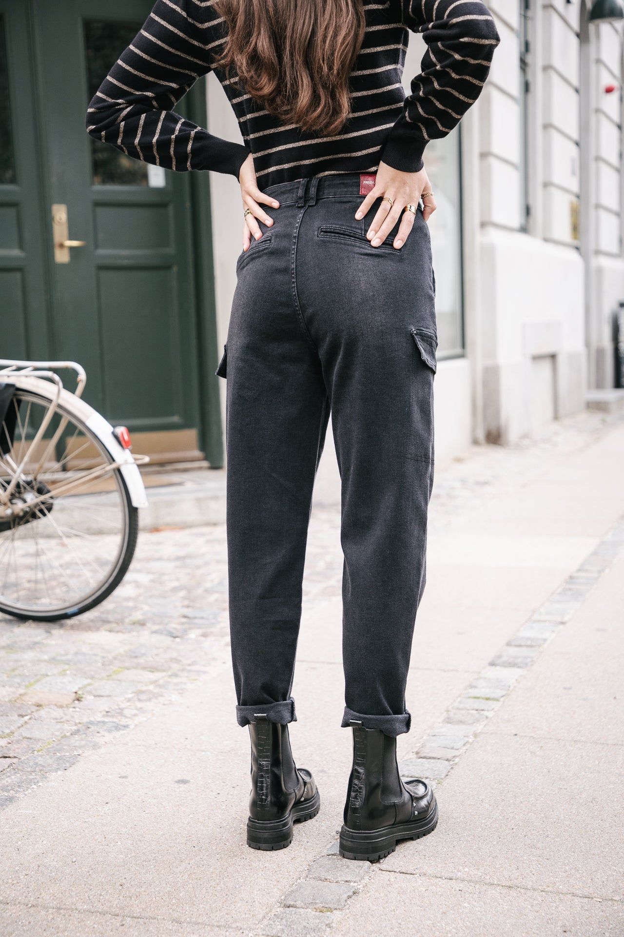 Jeans cargo Femme Olgalina bosilla | Freeman T. Porter