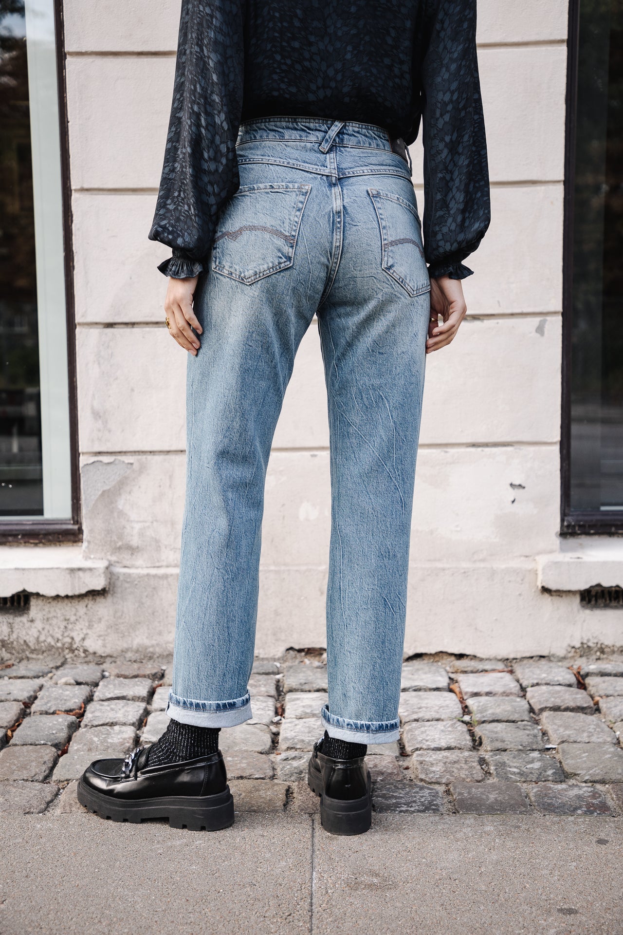 Jeans droit cropped Femme Scarlett bocaina | Freeman T. Porter