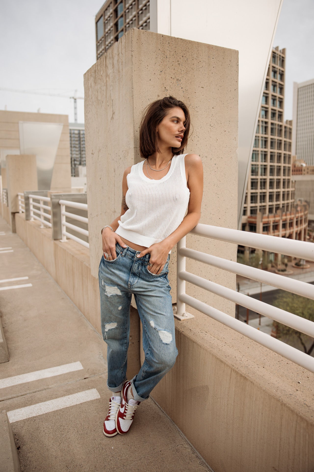 Gerade geschnittene Jeans Frau Scarlett bocaina | Freeman T. Porter