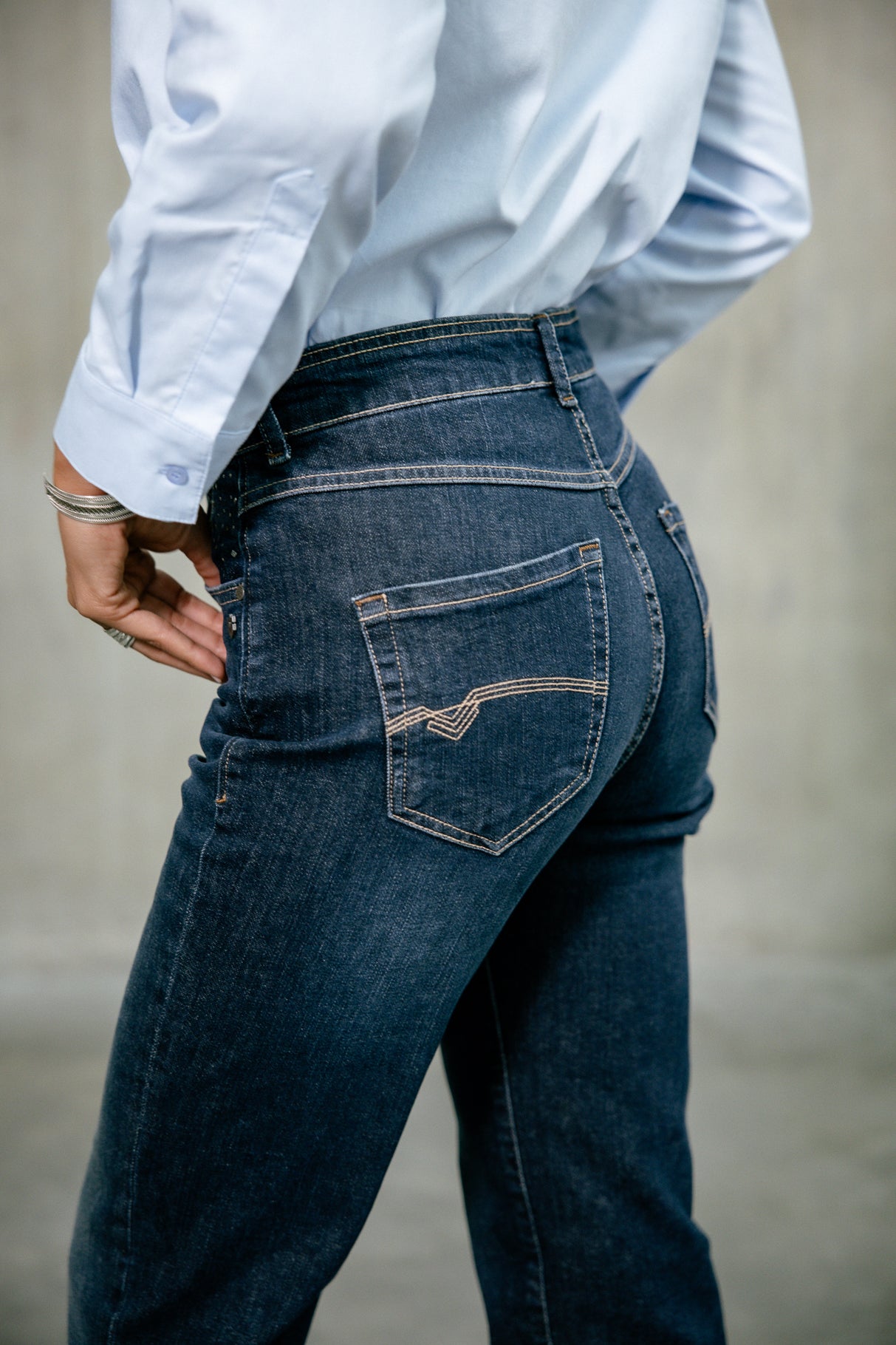 Jeans 7/8 taille haute Femme Scarlett santacruz | Freeman T. Porter