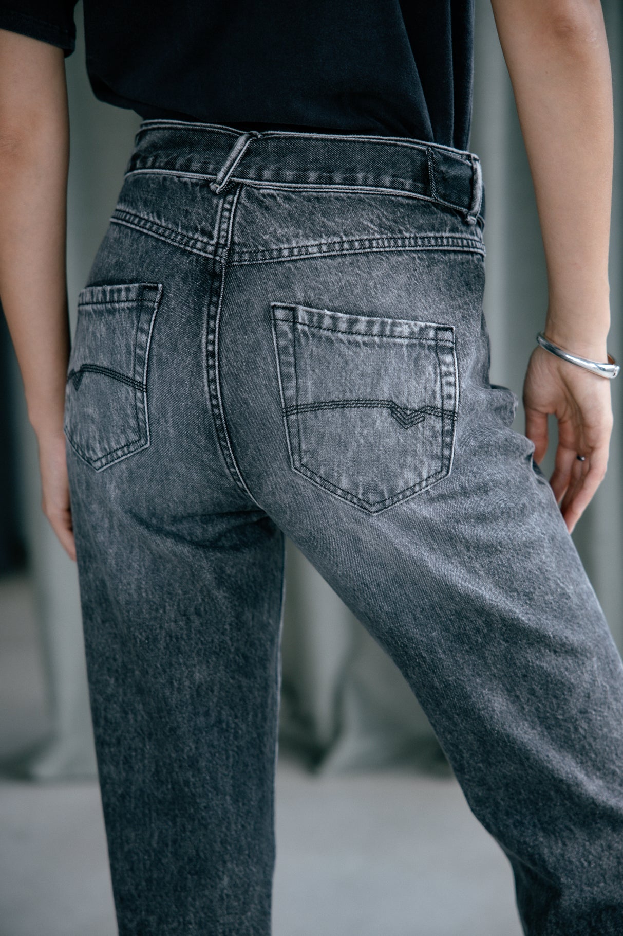 Jeans 7/8 taille haute Femme Scarlett Denim seila | Freeman T. Porter