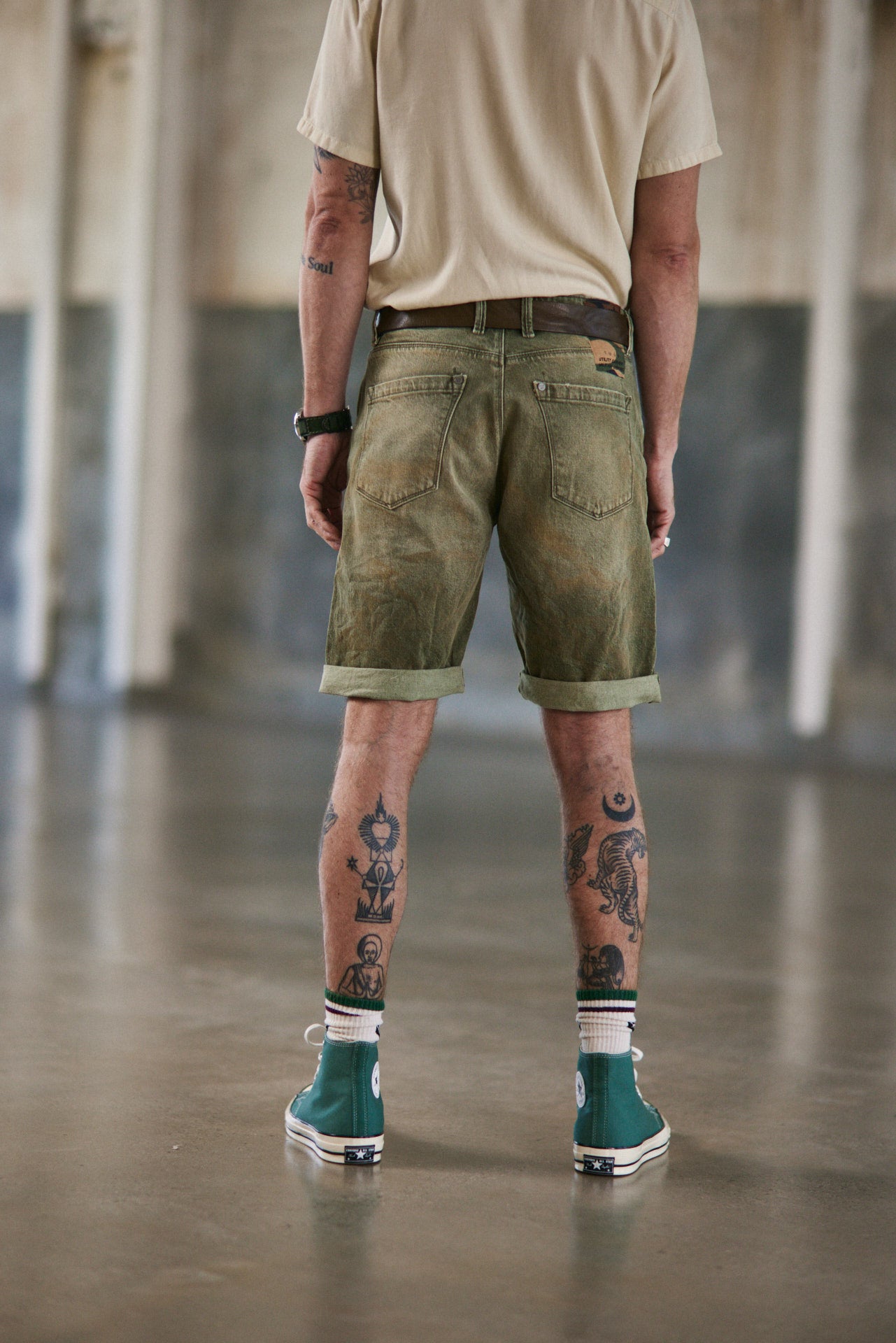 Bermuda Unisex Taquion Short portorico khaki | Freeman T. Porter
