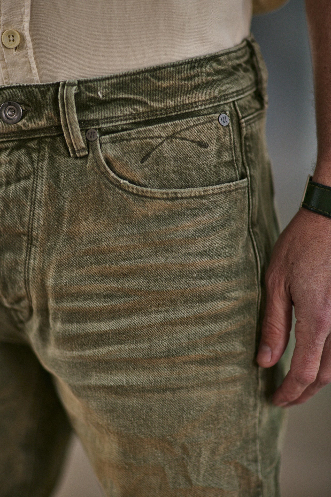 Bermuda Unisex Taquion Short portorico khaki | Freeman T. Porter