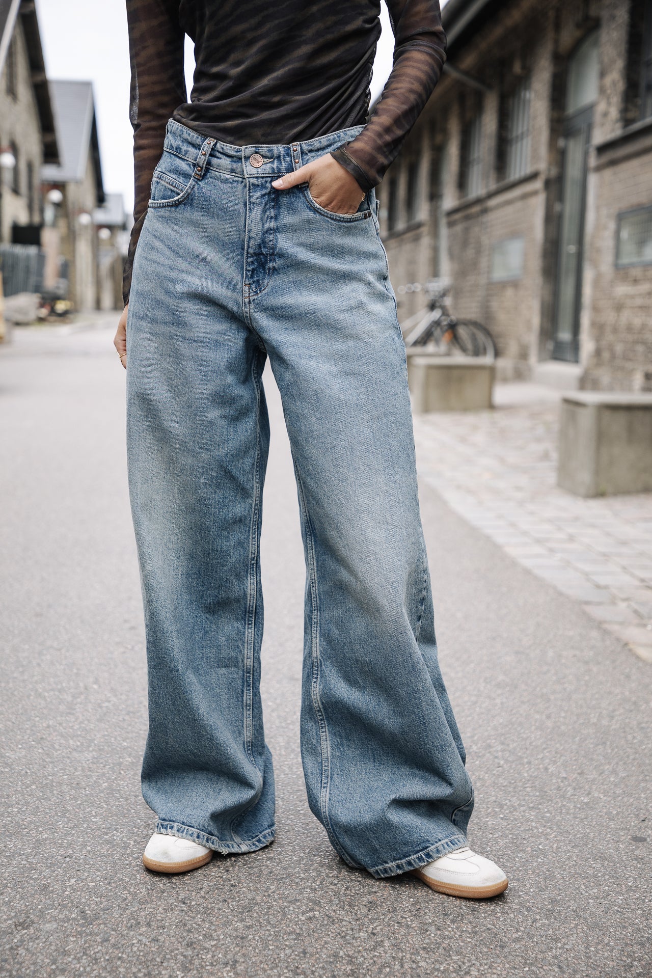 Jeans large Femme Jane furano | Freeman T. Porter