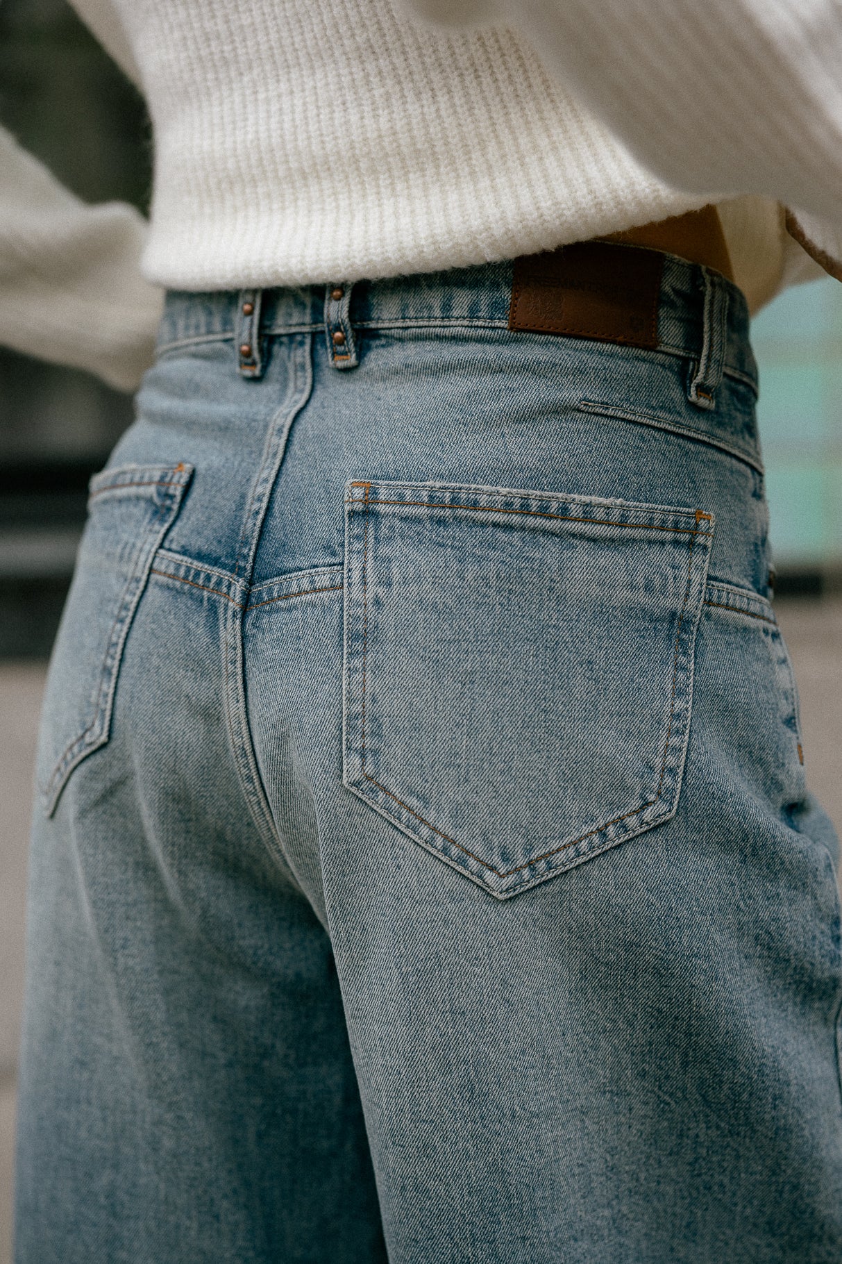 Jeans large Femme Jane furano | Freeman T. Porter