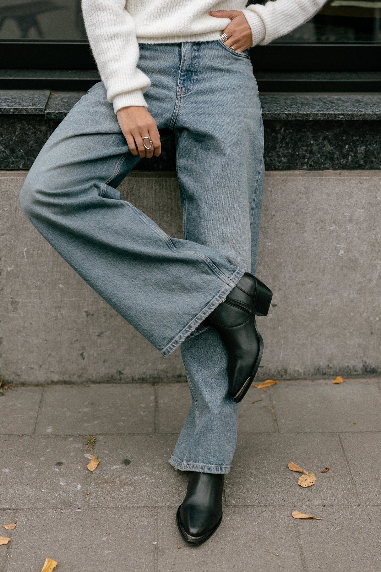 Jeans large Femme Jane furano | Freeman T. Porter