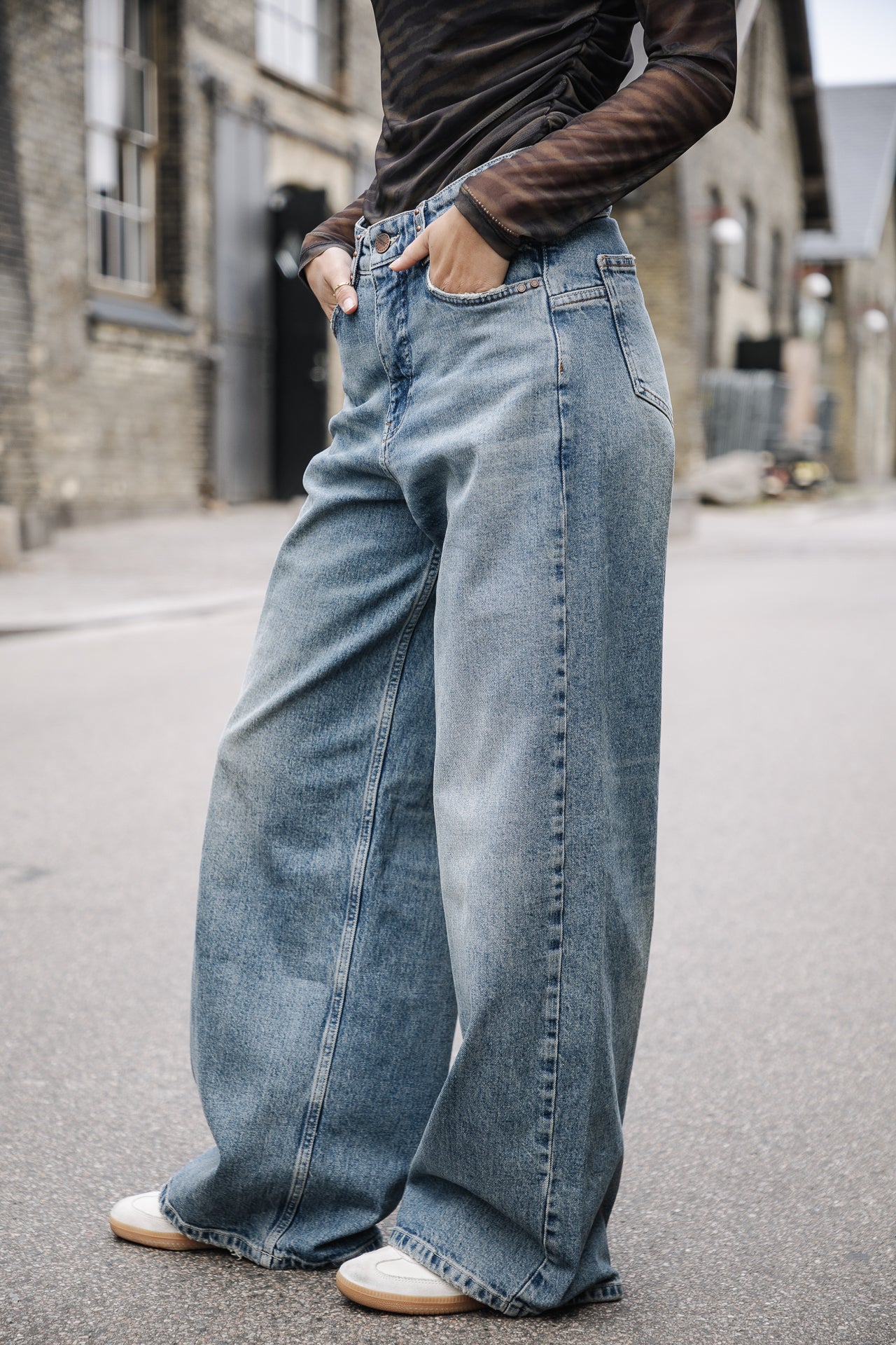 Jeans large Femme Jane furano | Freeman T. Porter