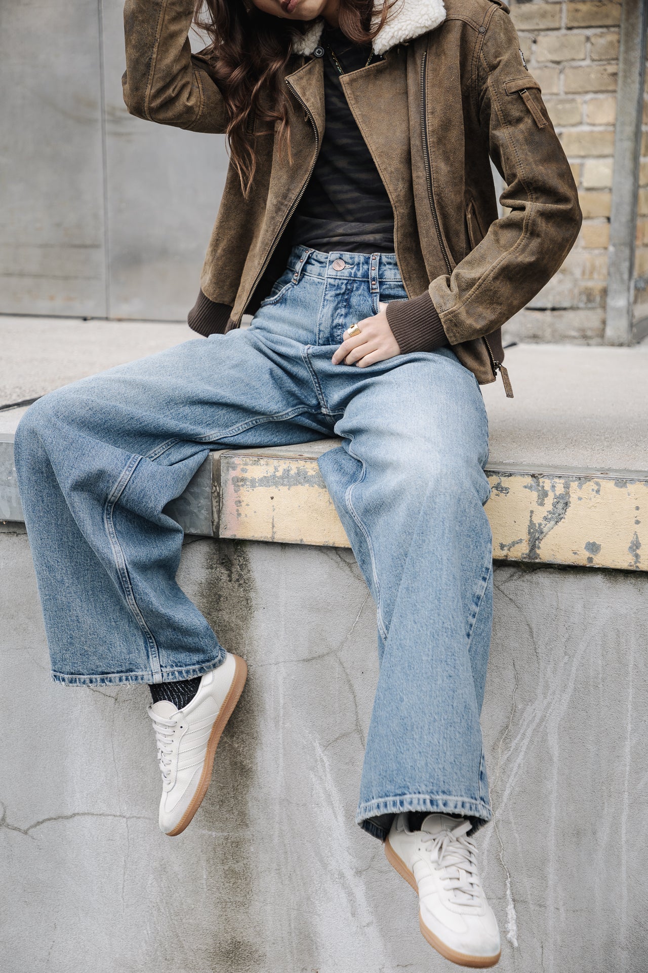 Jeans large Femme Jane furano | Freeman T. Porter