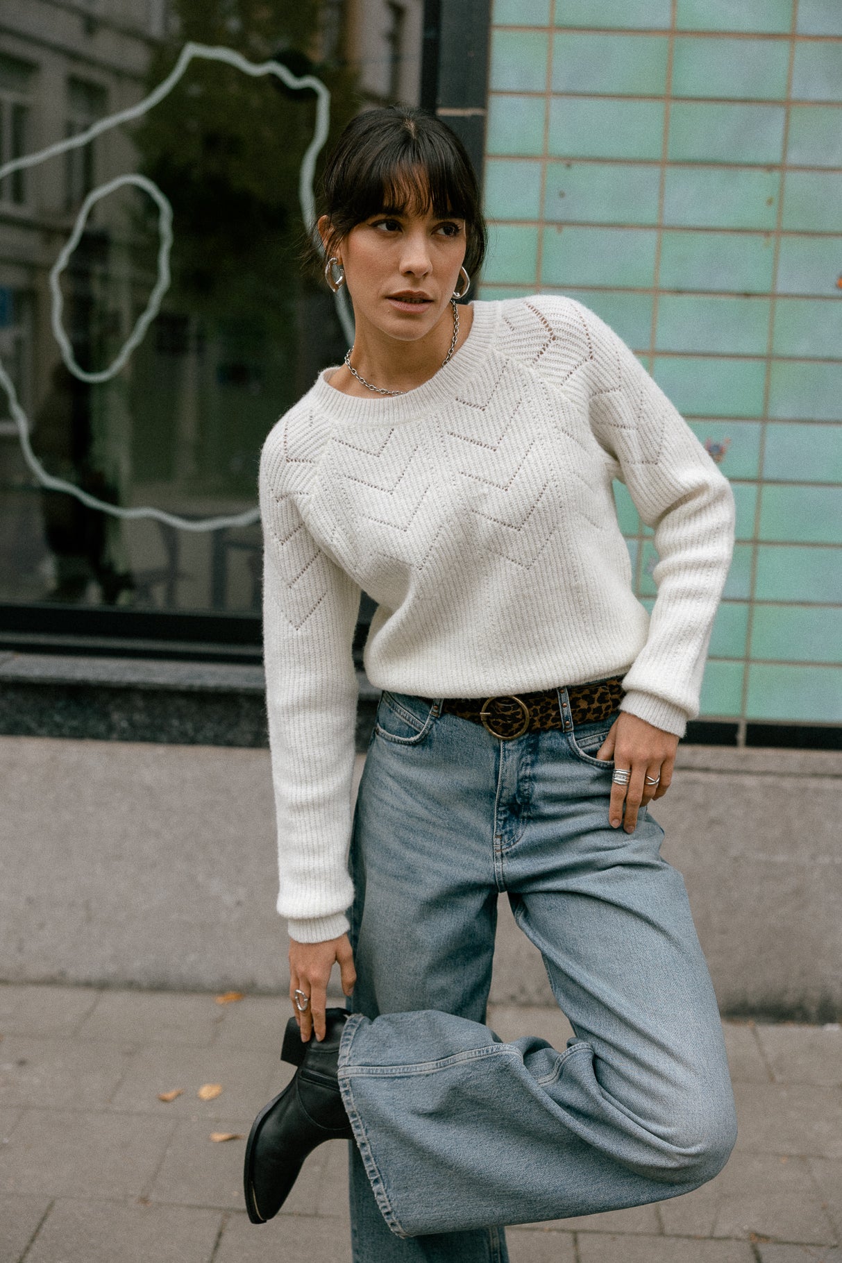 Jeans large Femme Jane furano | Freeman T. Porter