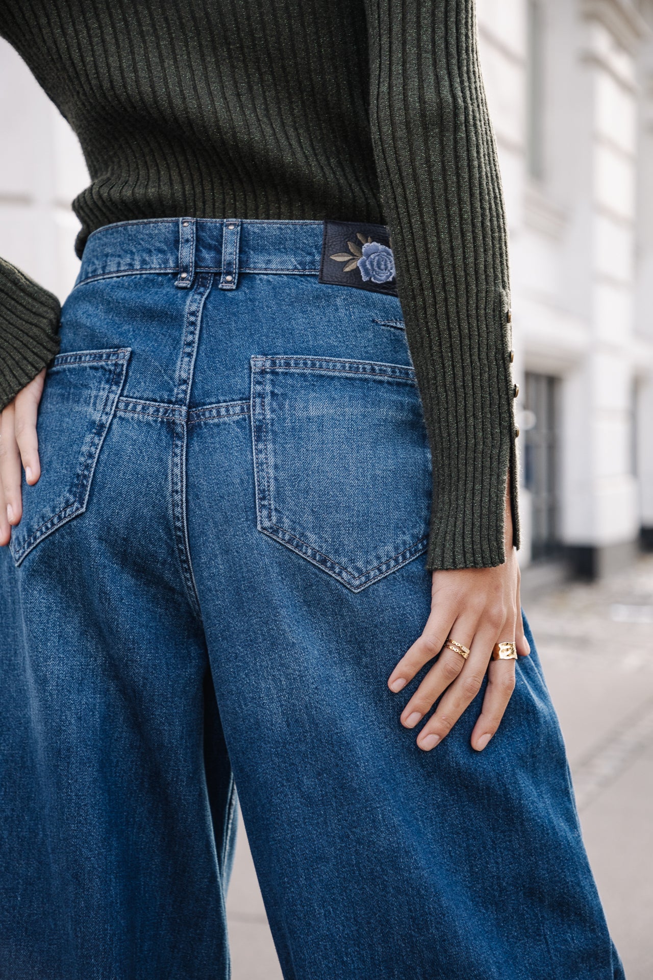 Jeans large Femme Jane pueblo | Freeman T. Porter