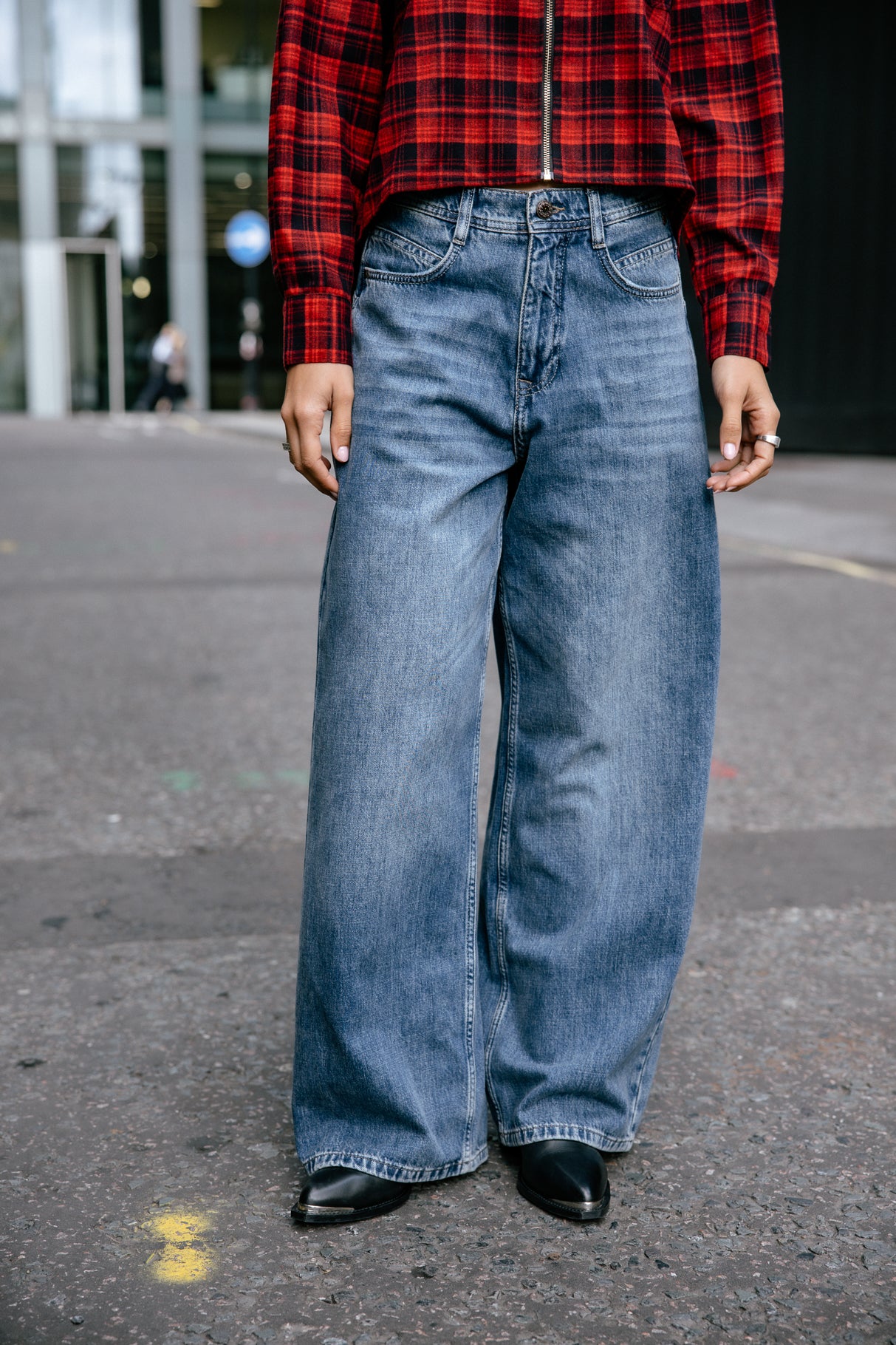 Jeans large Woman Jane Denim barsen | Freeman T. Porter