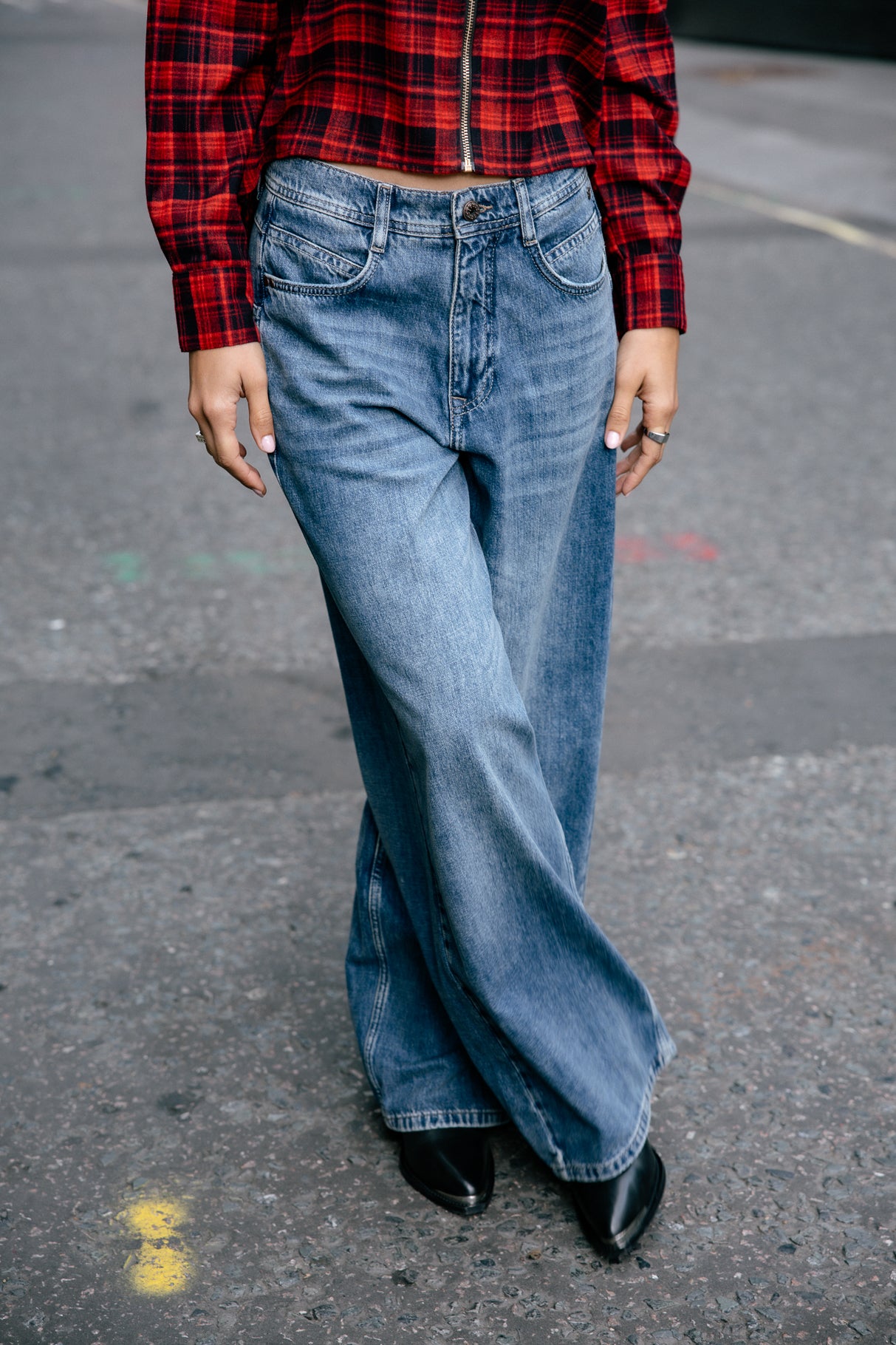 Jeans large Frau Jane Denim barsen | Freeman T. Porter