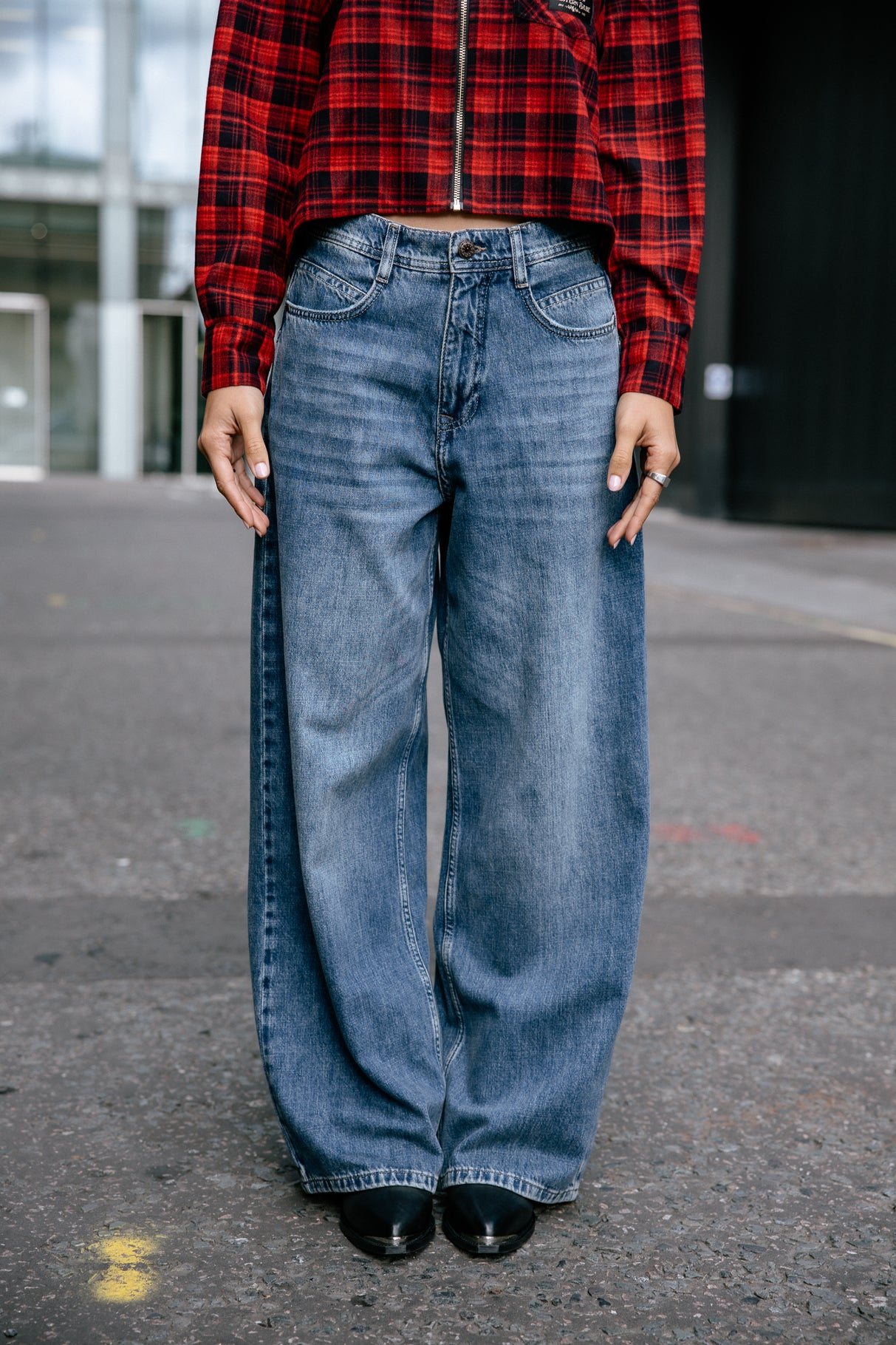 Jeans large Frau Jane Denim barsen | Freeman T. Porter