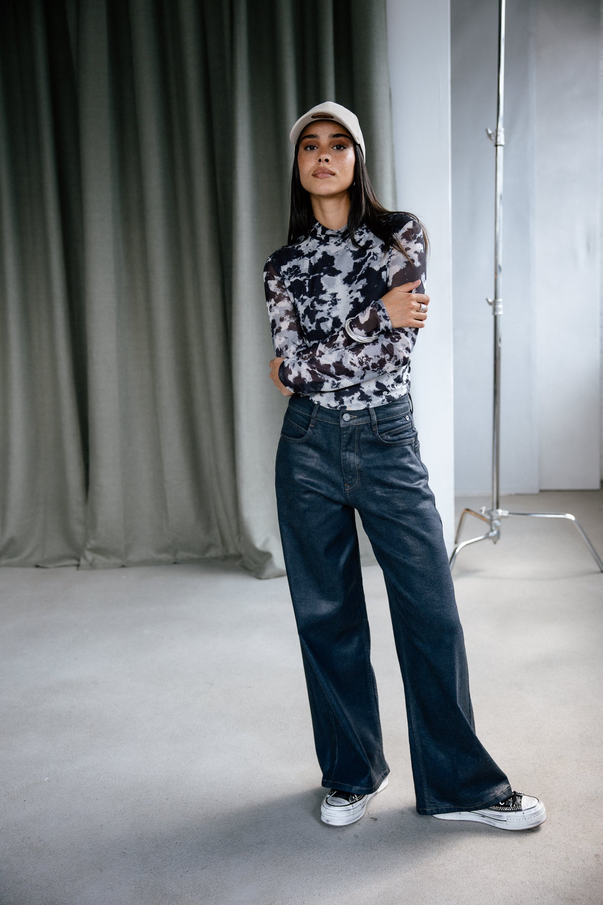 Jeans large Frau Jane best coating | Freeman T. Porter