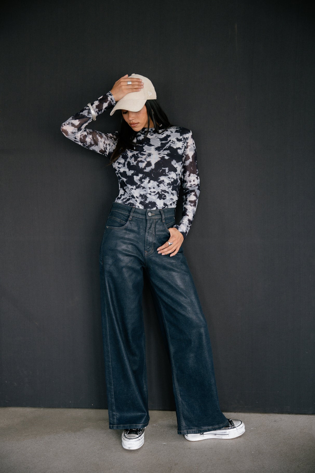 Jeans large Frau Jane best coating | Freeman T. Porter