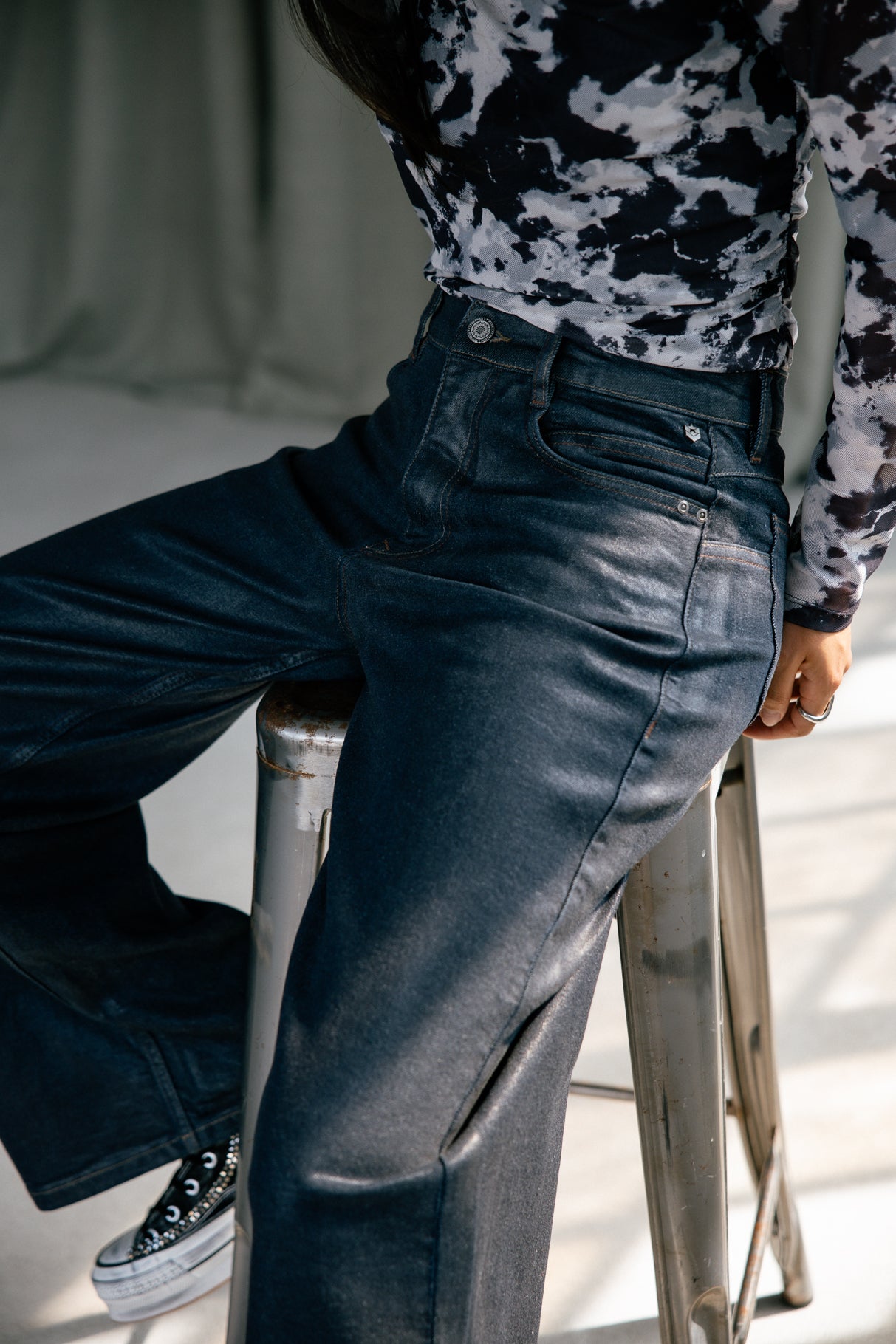 Jeans large Frau Jane best coating | Freeman T. Porter