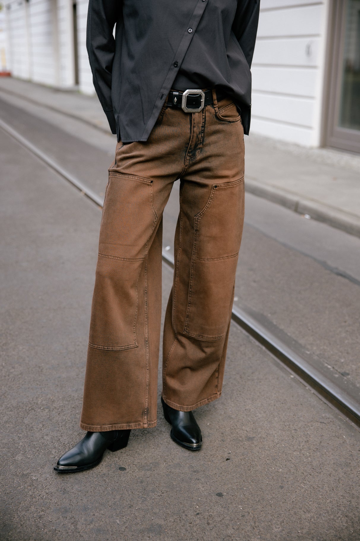 Jeans large Femme Jane belgrad | Freeman T. Porter