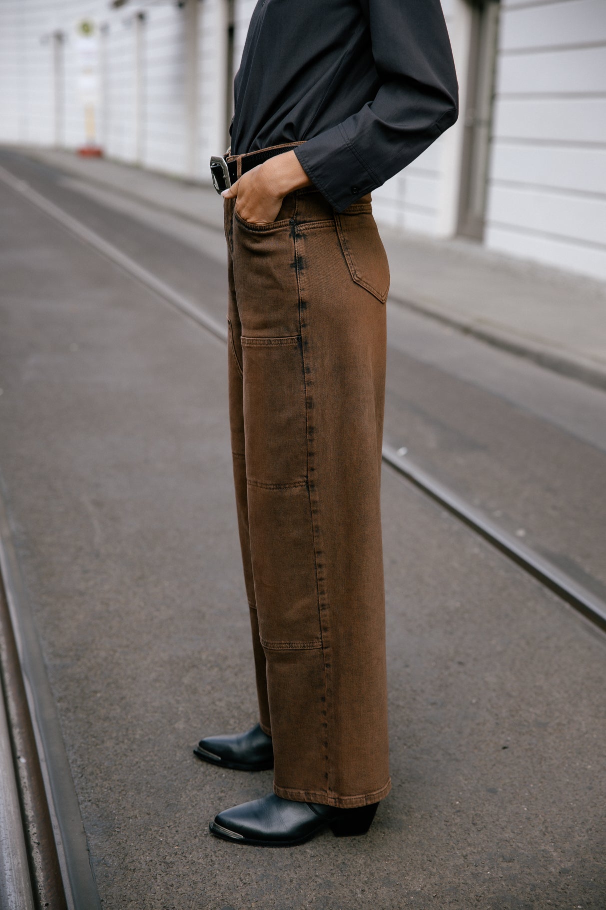 Jeans large Femme Jane belgrad | Freeman T. Porter