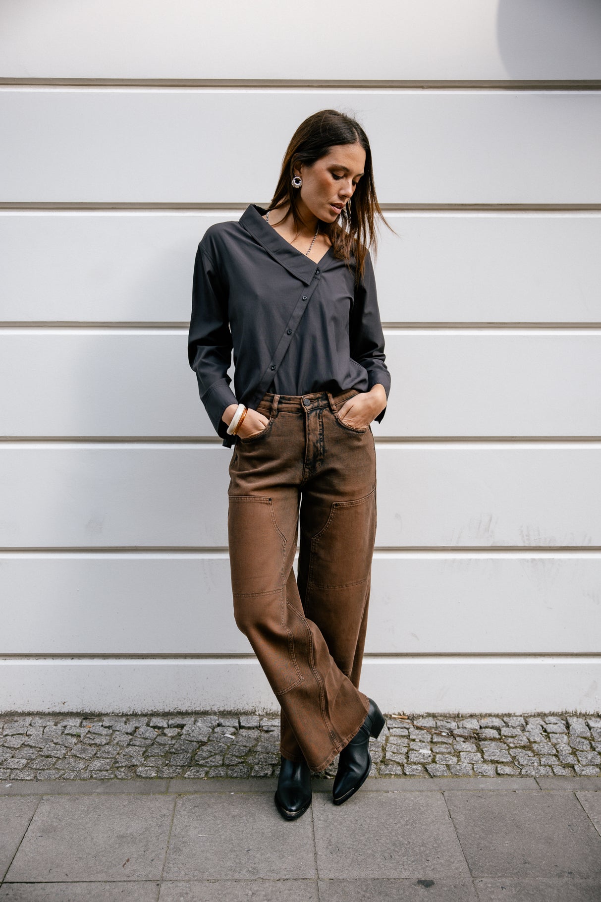 Jeans large Femme Jane belgrad | Freeman T. Porter