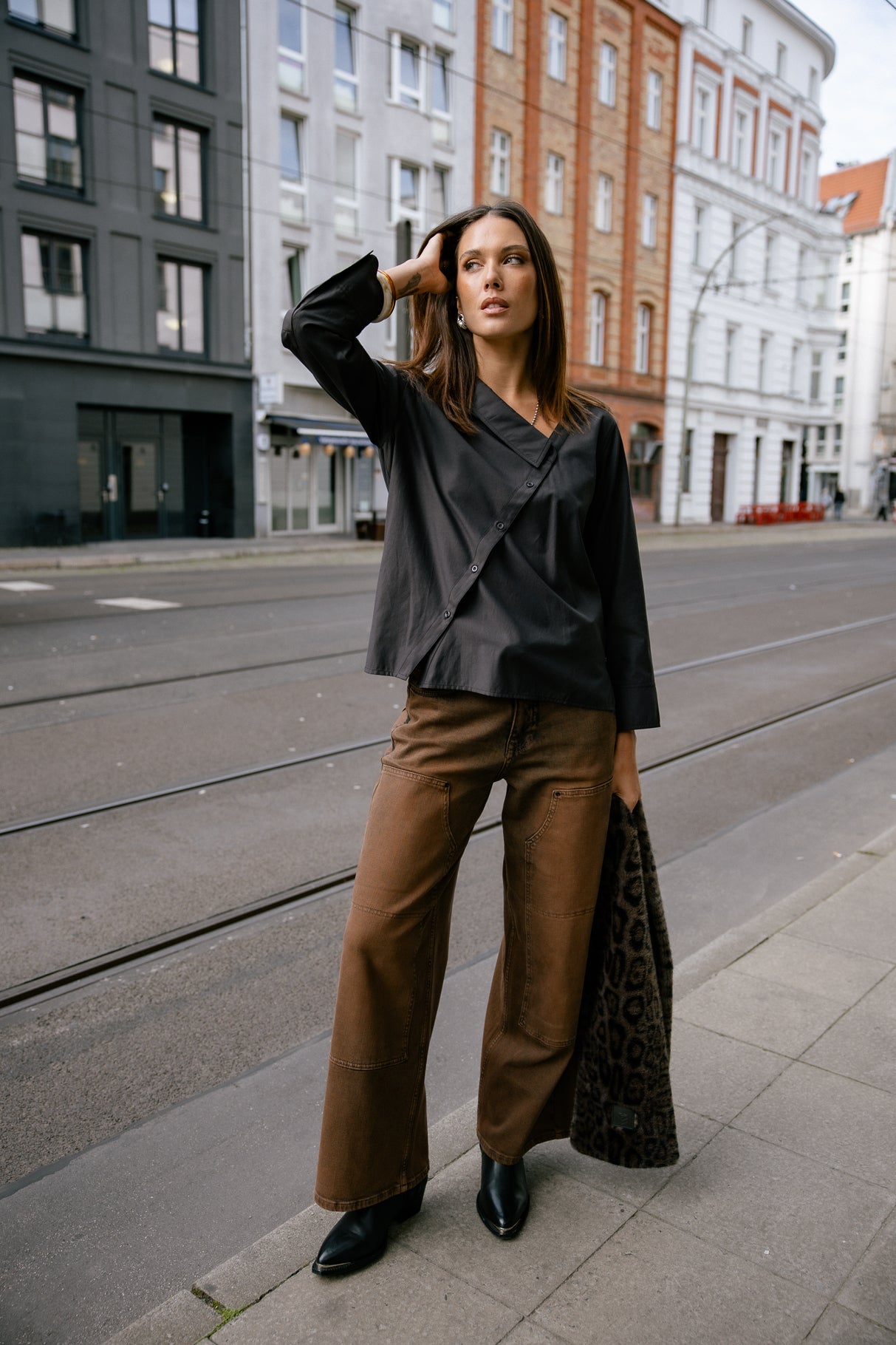 Jeans large Femme Jane belgrad | Freeman T. Porter