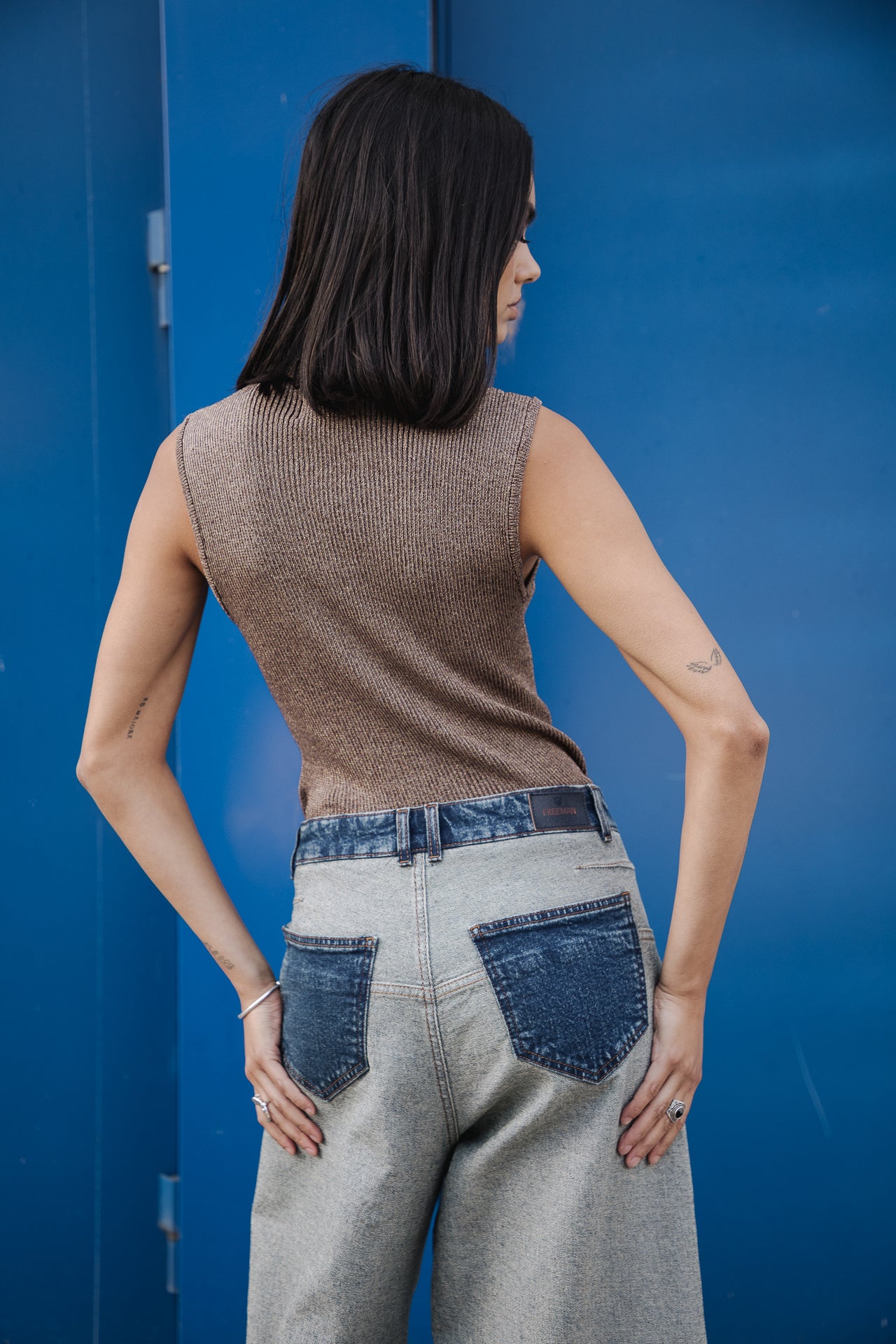 Jeans large Femme Jane marvey | Freeman T. Porter