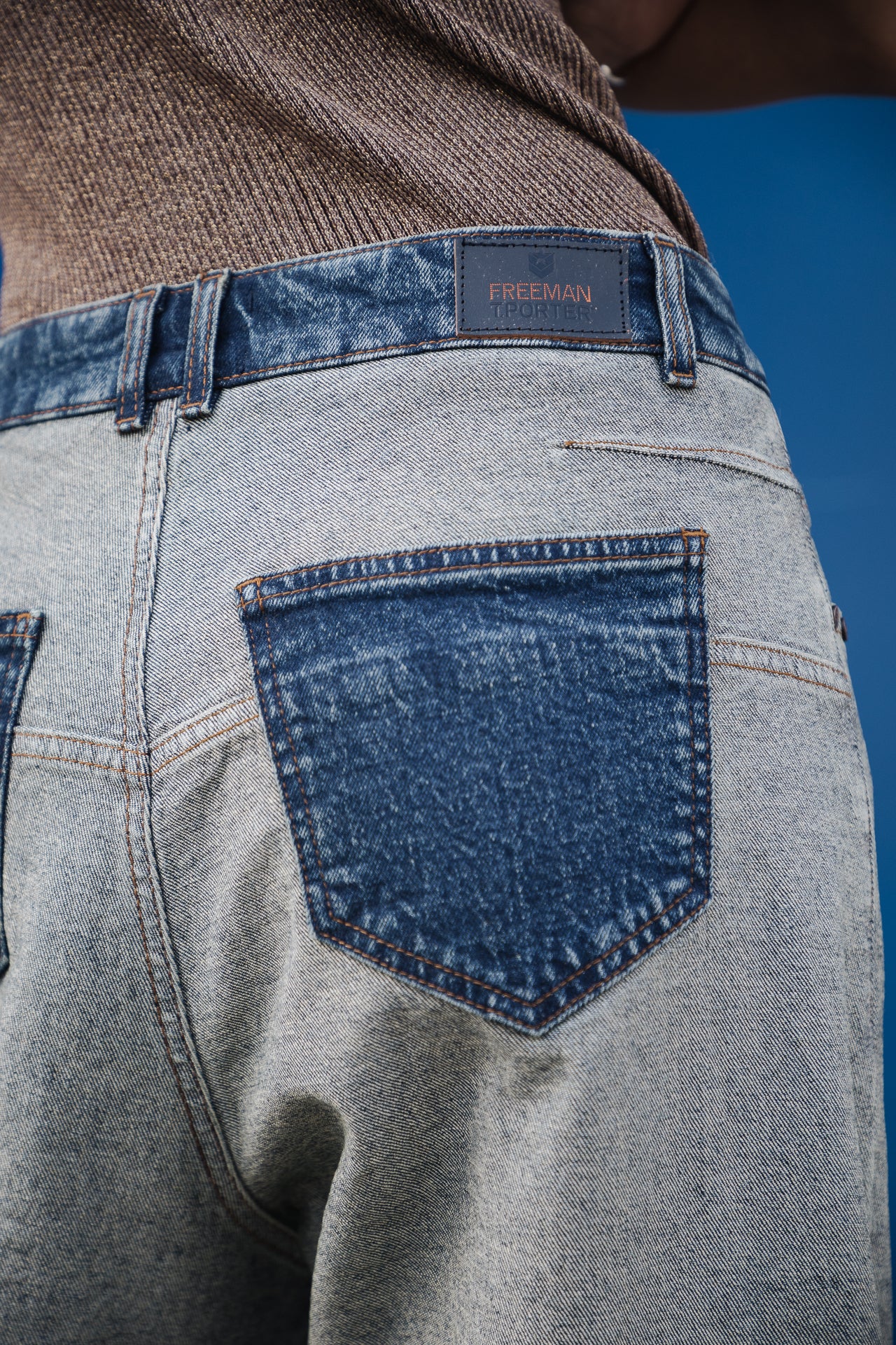 Jeans large Femme Jane marvey | Freeman T. Porter
