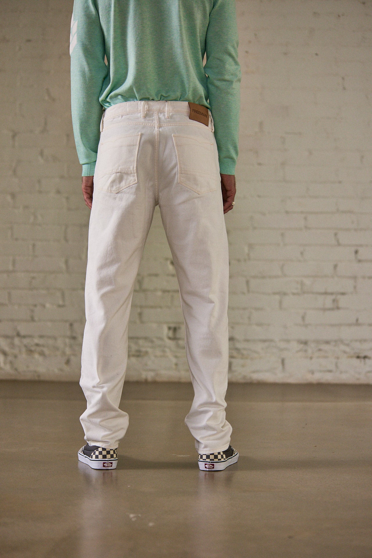 Jeans droit Homme Neo off white | Freeman T. Porter