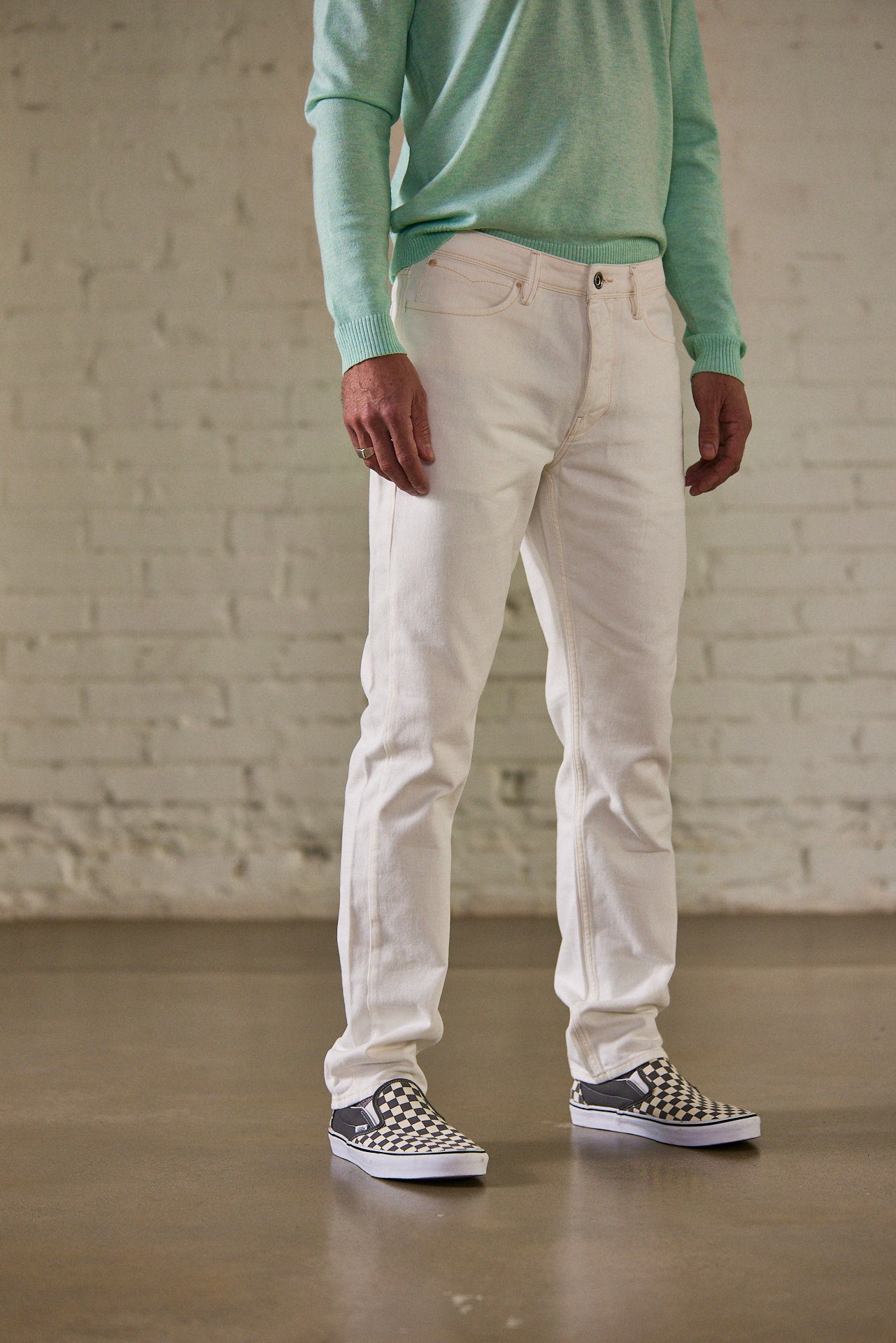 Jeans droit Homme Neo off white | Freeman T. Porter