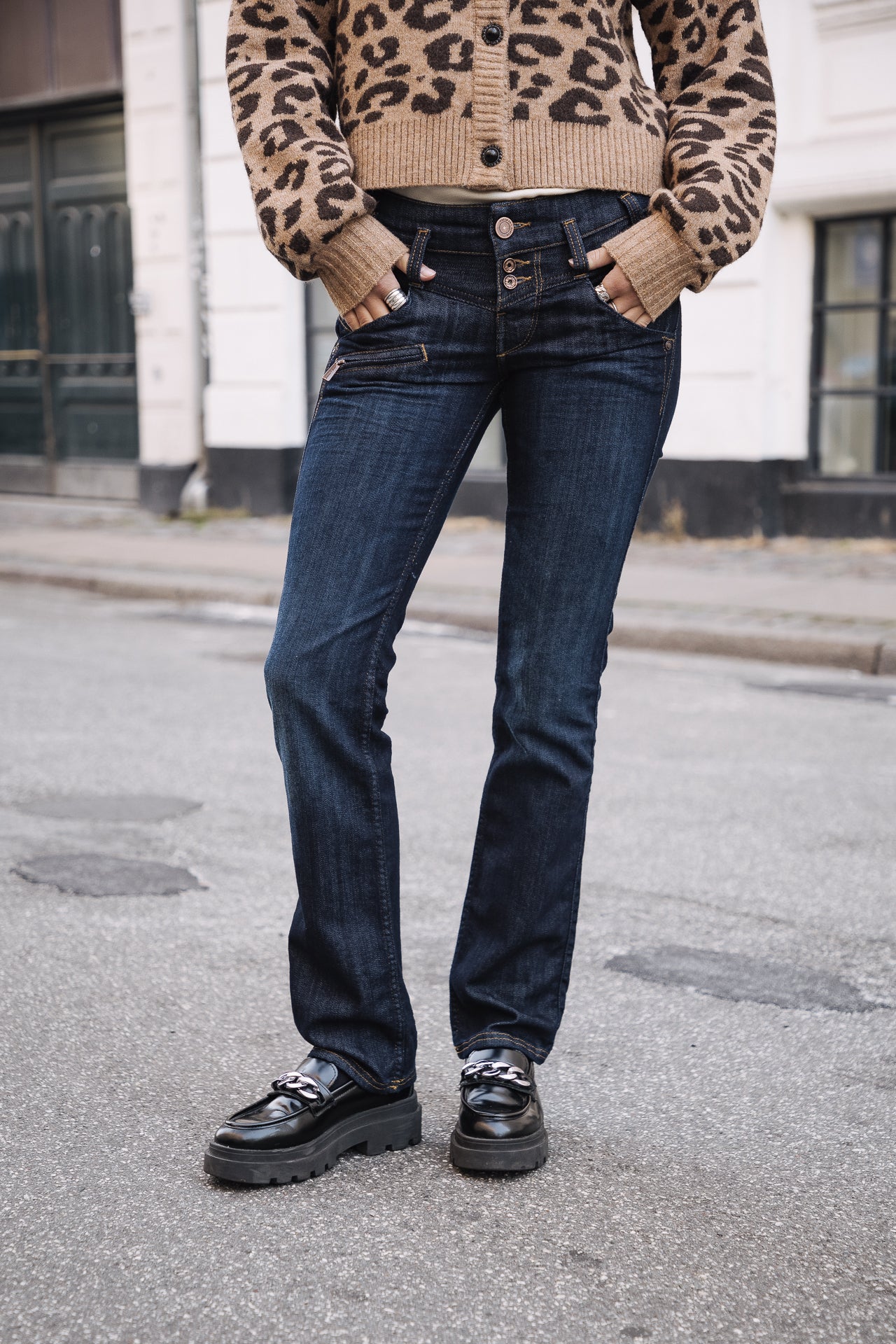 Jeans droit Unisex Amelie eclipse | Freeman T. Porter