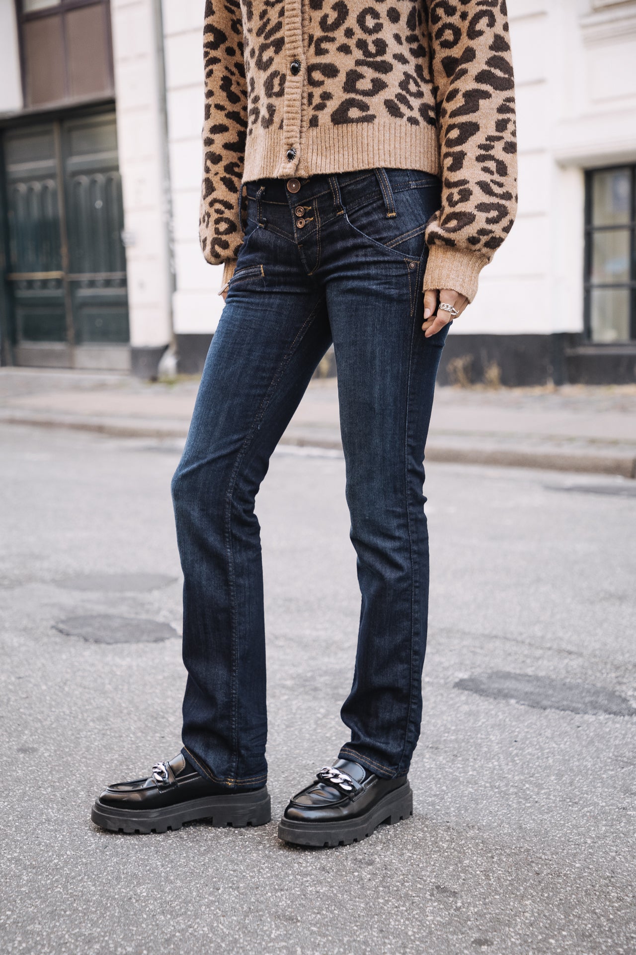 Jeans droit Unisex Amelie eclipse | Freeman T. Porter