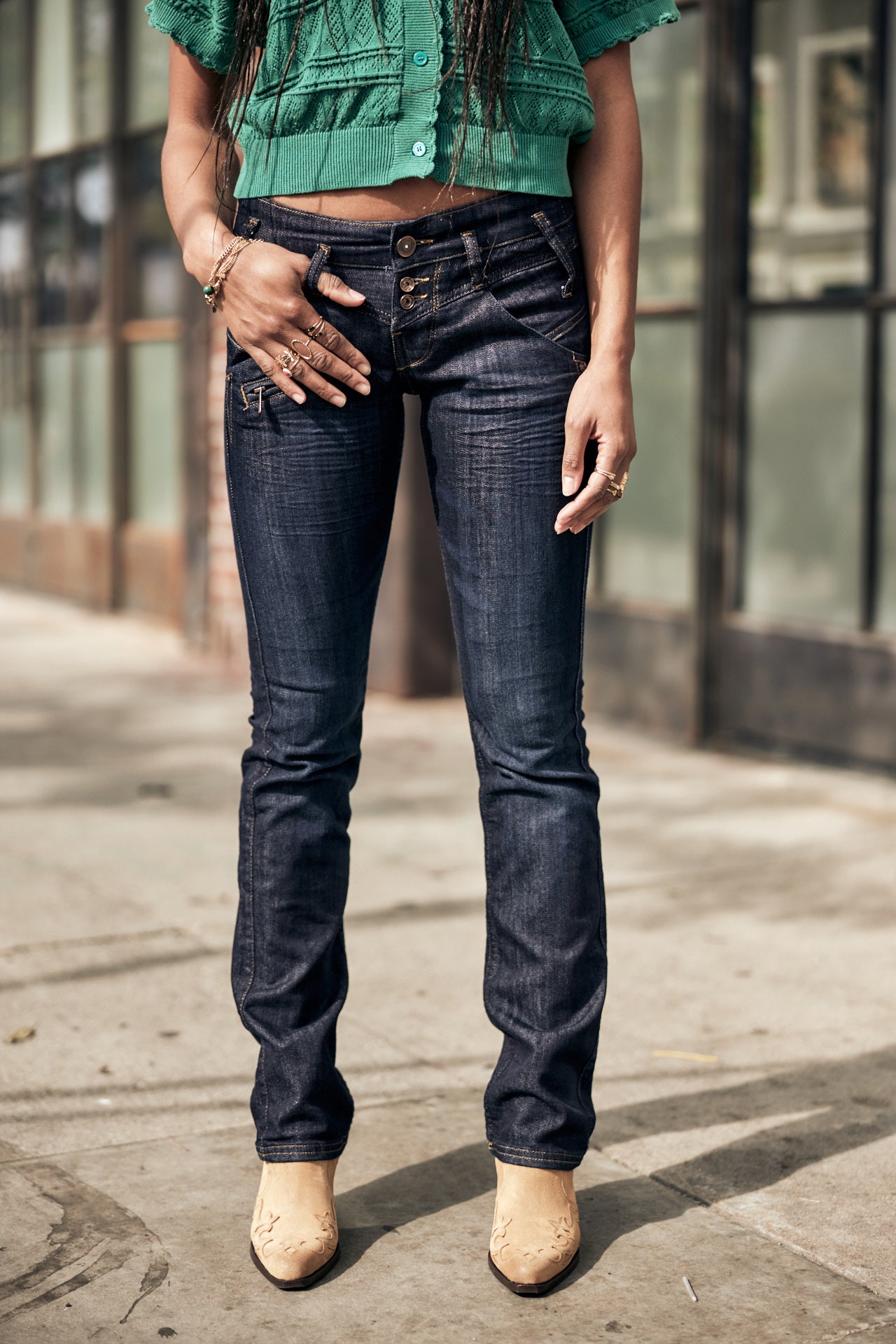 Jeans droit Unisex Amelie eclipse | Freeman T. Porter