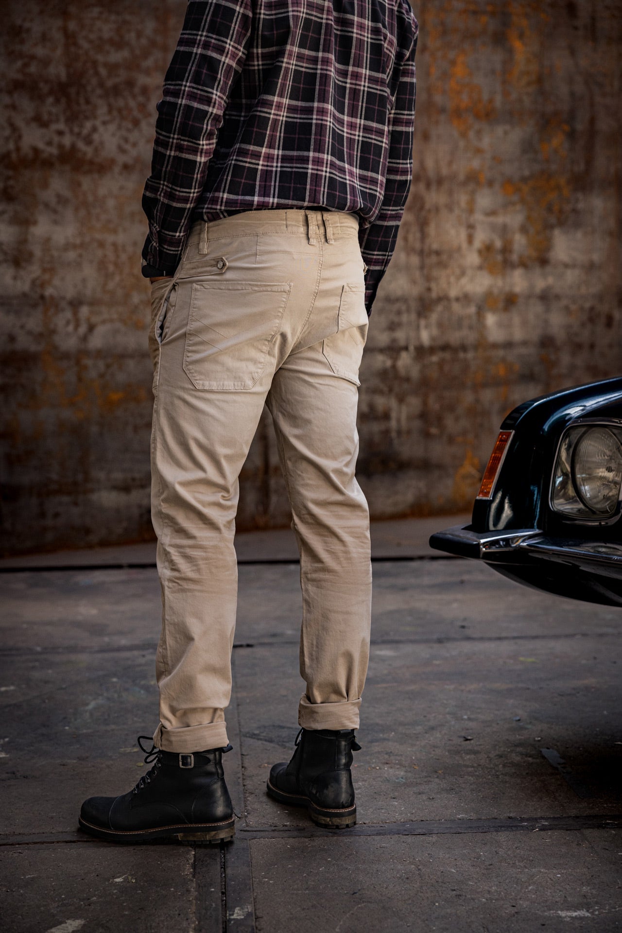 Pantalon cargo Men Perso light beige | Freeman T. Porter