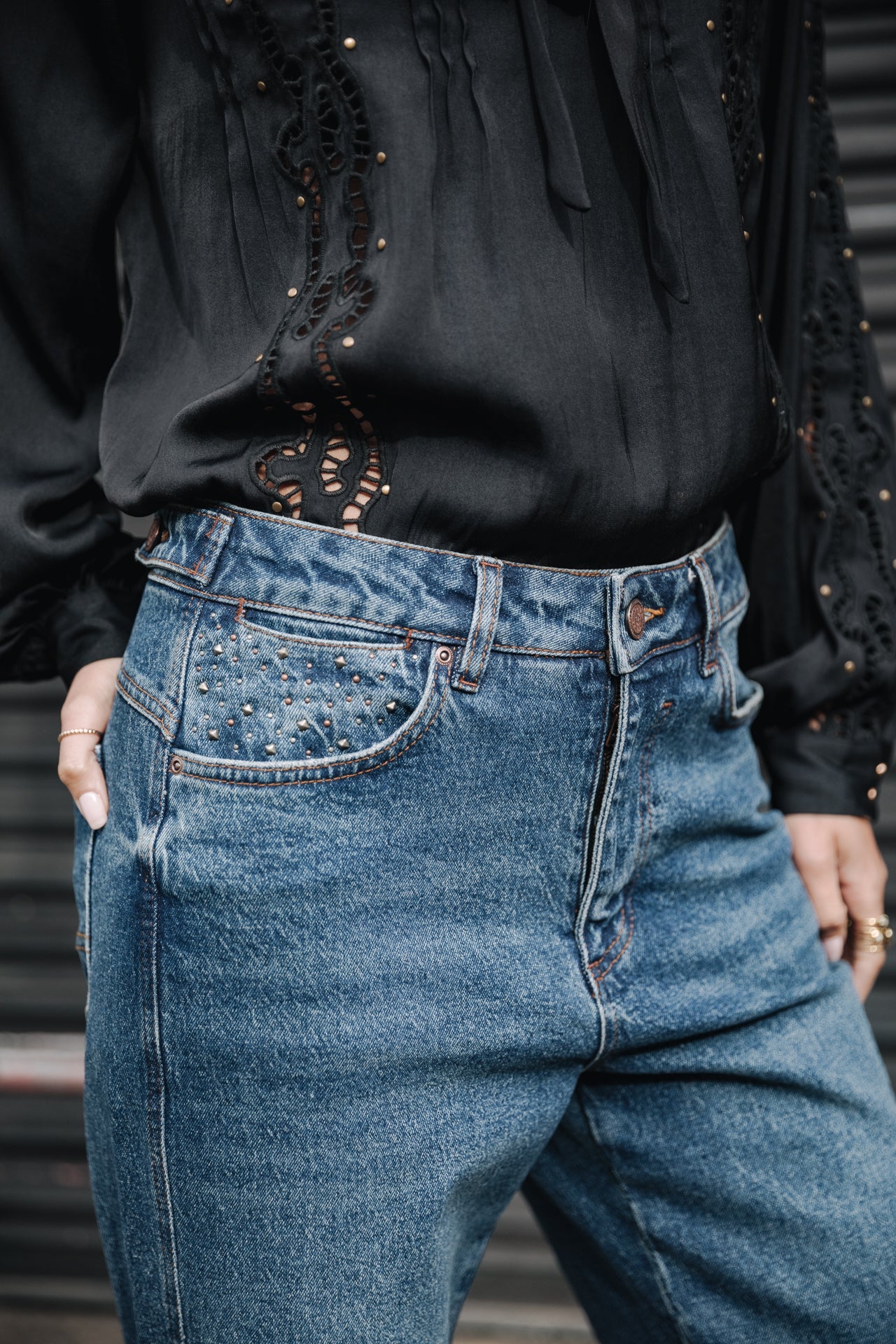 Jeans baggy Femme Abby marvey | Freeman T. Porter