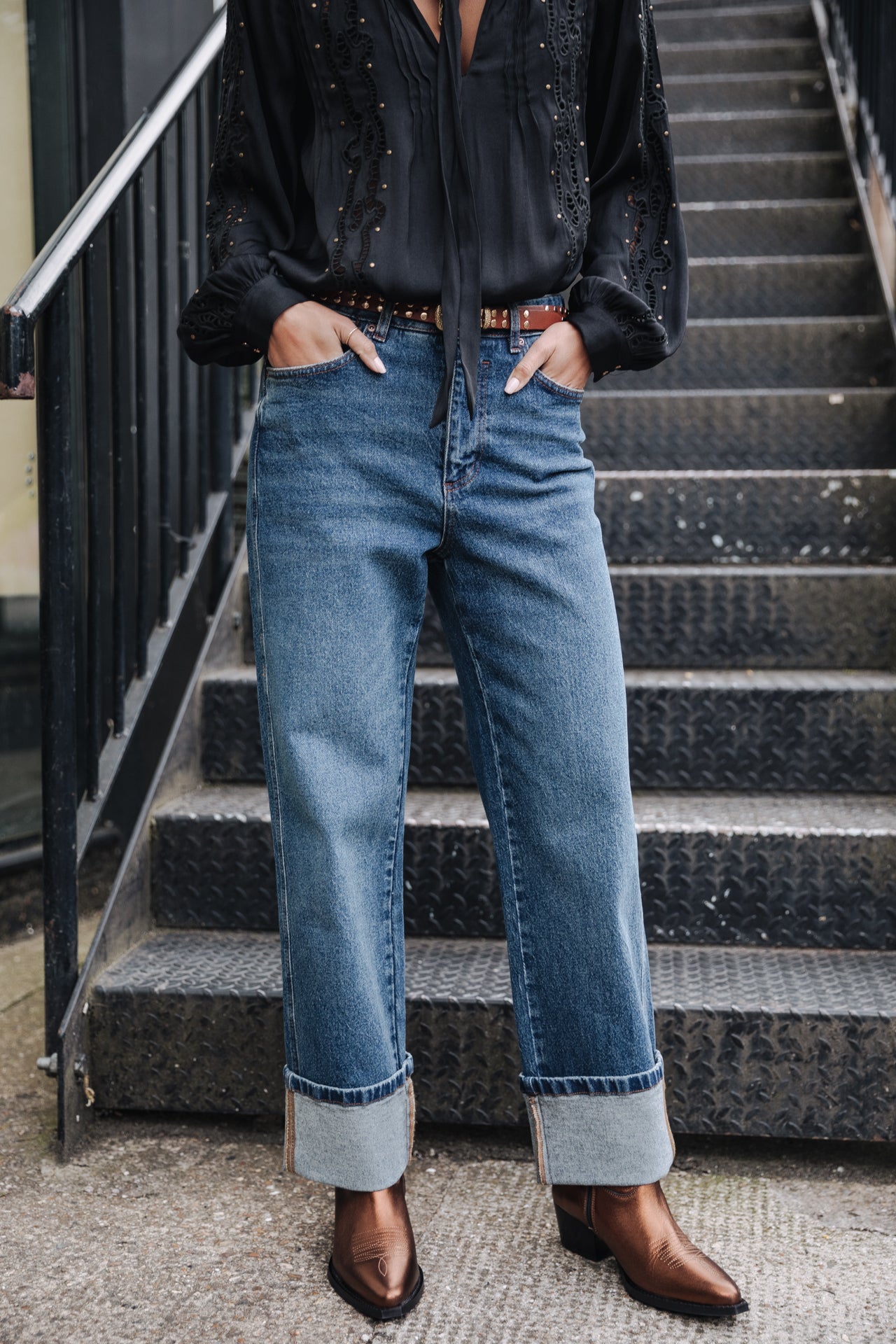 Jeans baggy Femme Abby marvey | Freeman T. Porter