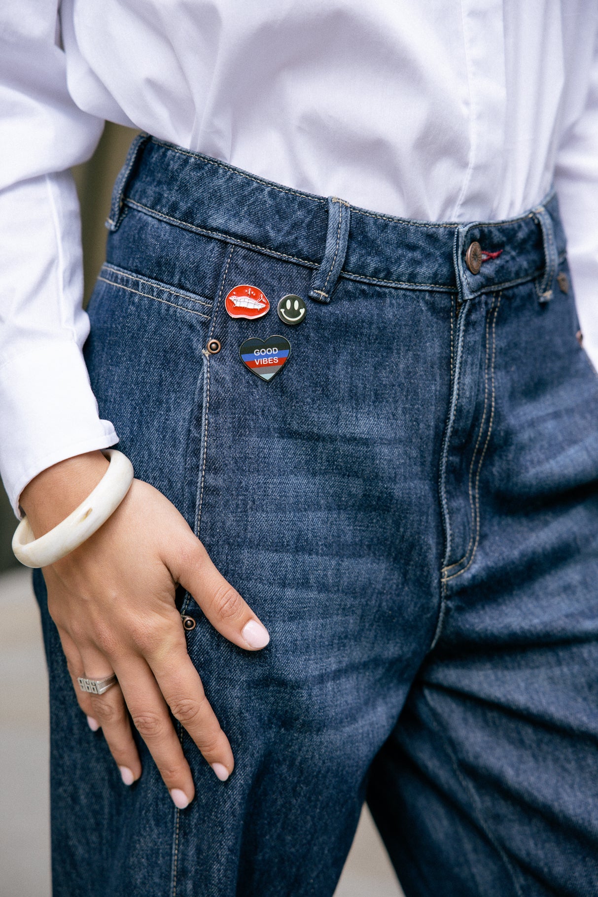 Jeans jambes ballons Frau Rosalia Denim wonder | Freeman T. Porter
