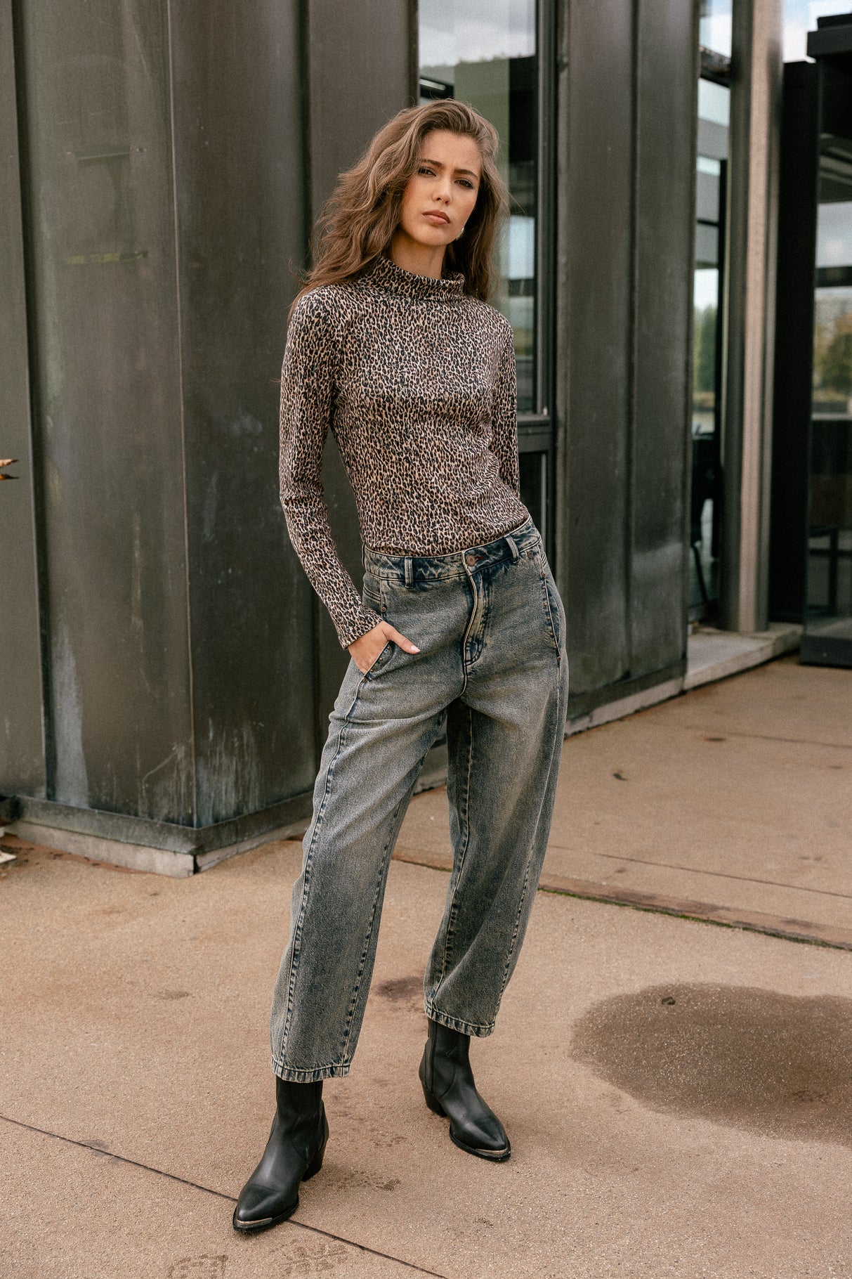 Jeans Legs Globos Mujer Rosalia Denim western | Freeman T. Porter