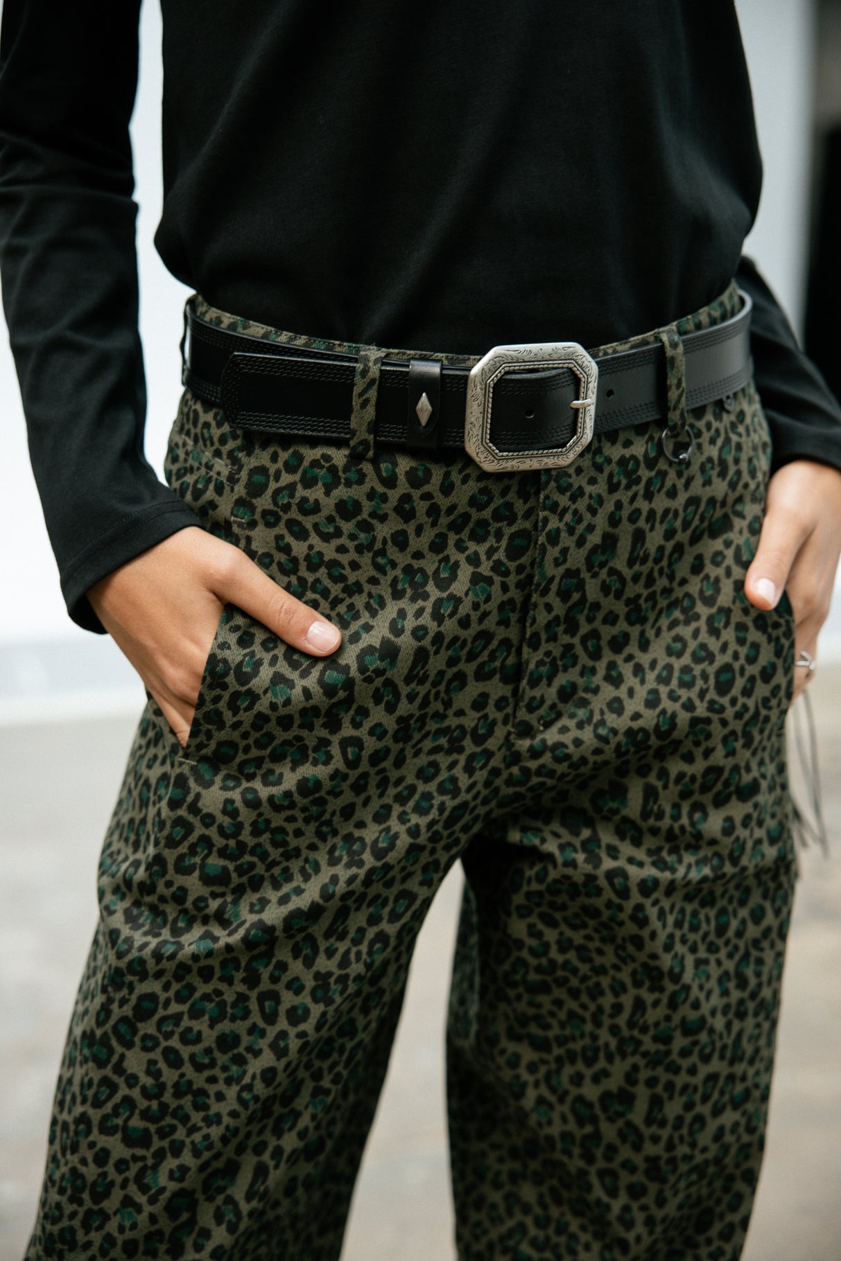 Pantalon jambes ballons Mujer Rosalia Fawn original | Freeman T. Porter