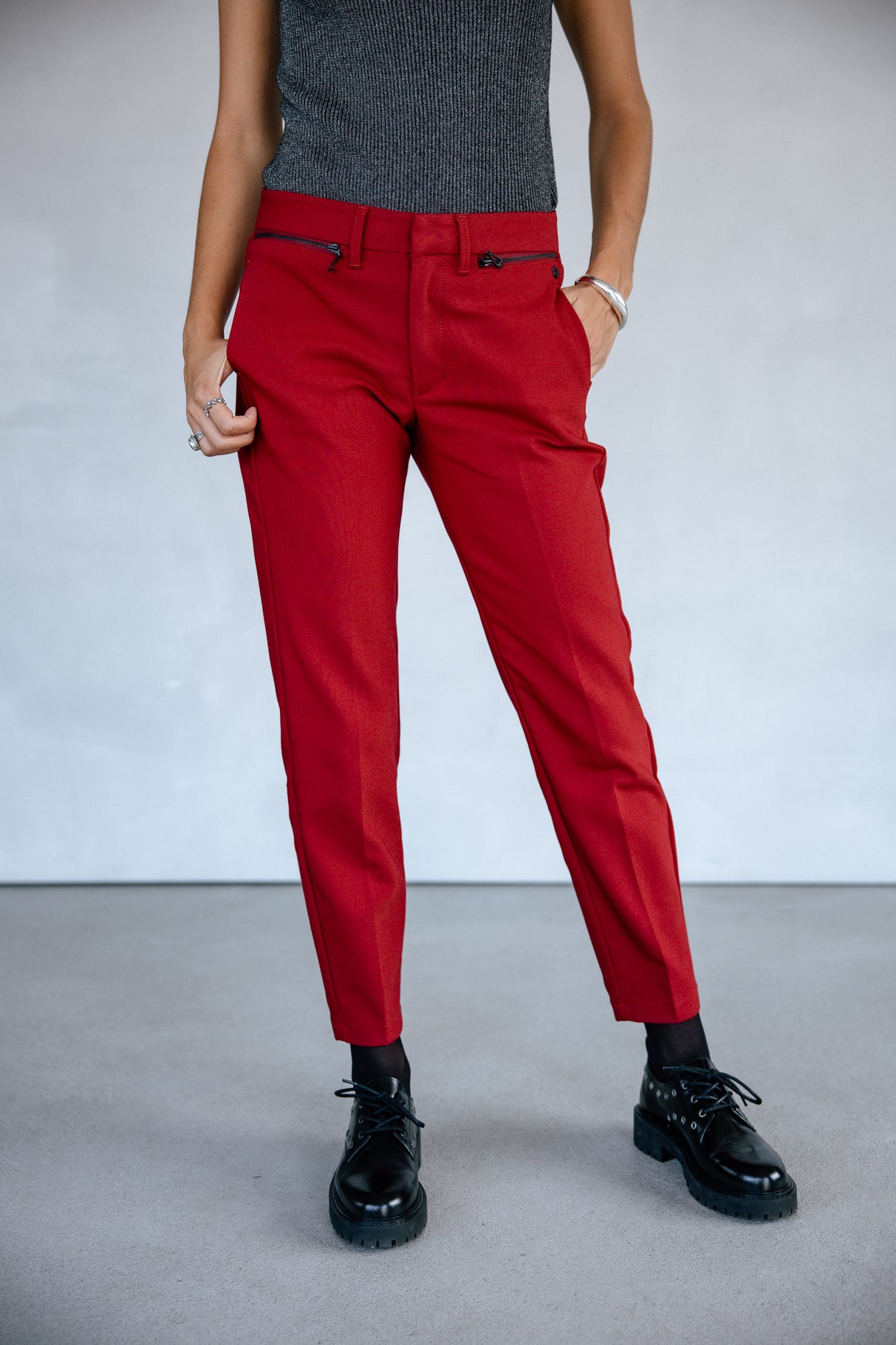 Pantalon slim Femme Willow Polyneo winery | Freeman T. Porter