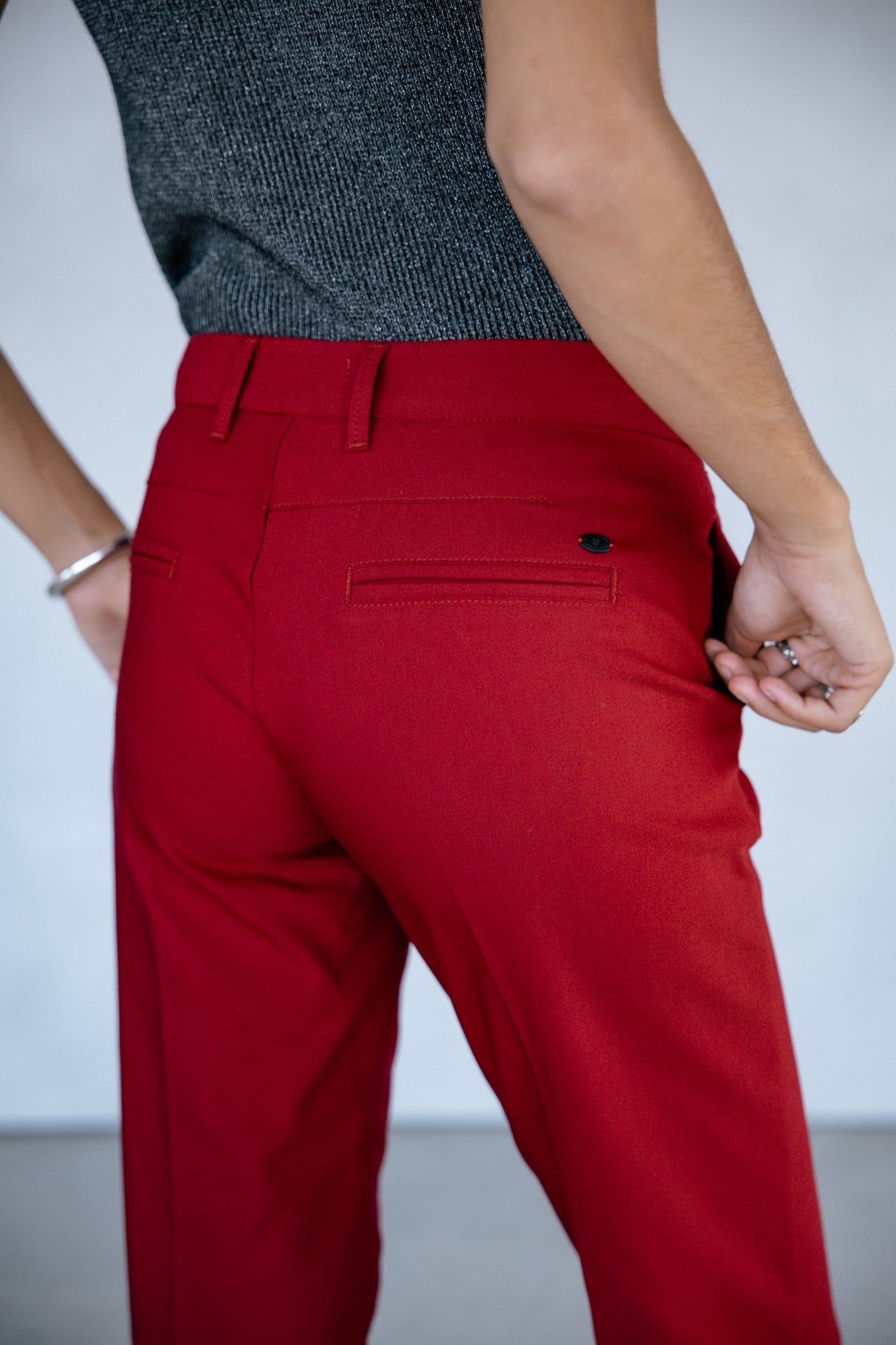 Pantalon slim Frau Willow Polyneo winery | Freeman T. Porter