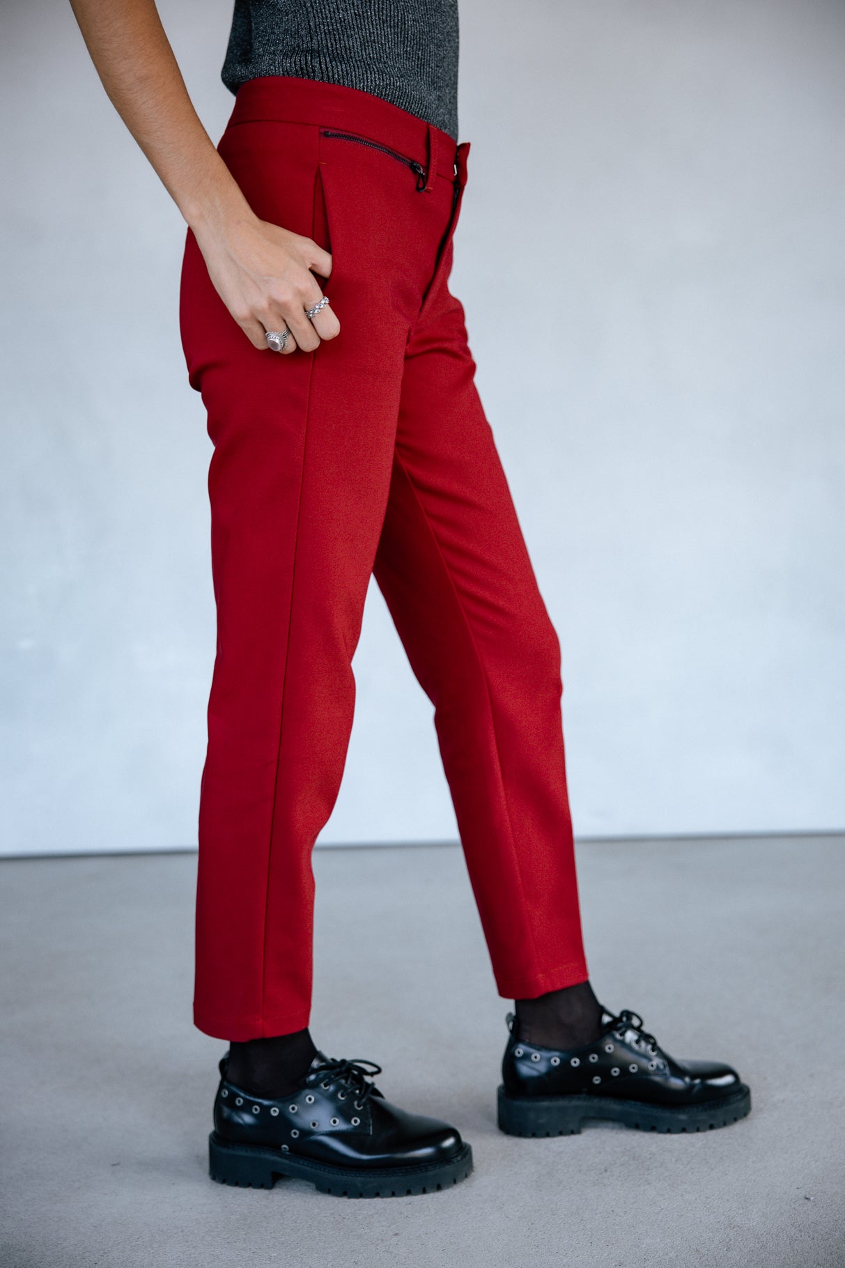 Pantalon slim Frau Willow Polyneo winery | Freeman T. Porter